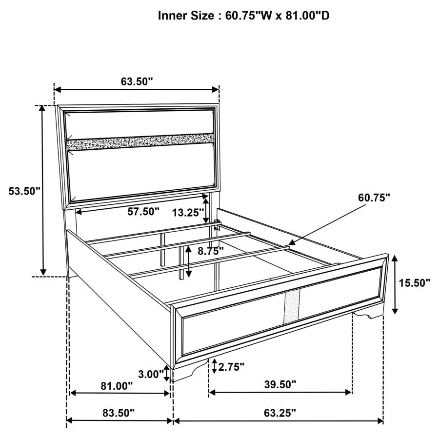 Miranda - Upholstered Panel Bed - Image 102