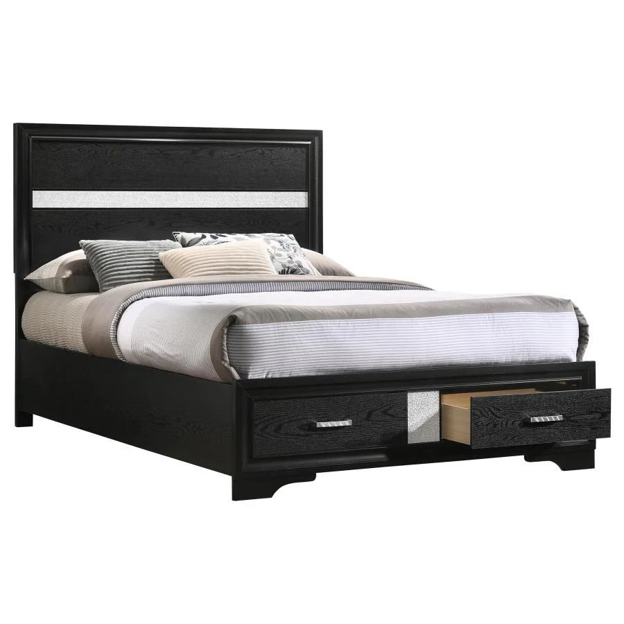 Miranda - Wood Storage Panel Bed - Image 11