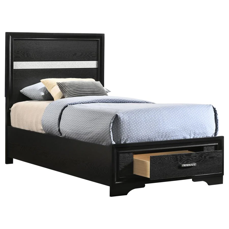 Miranda - Wood Storage Panel Bed - Image 12