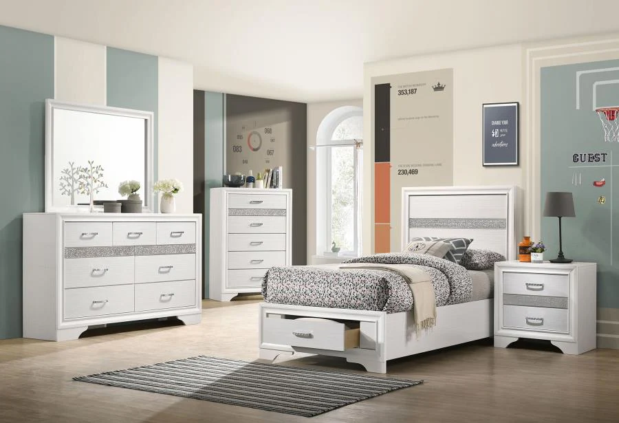 Miranda - Wood Storage Panel Bed - Image 45