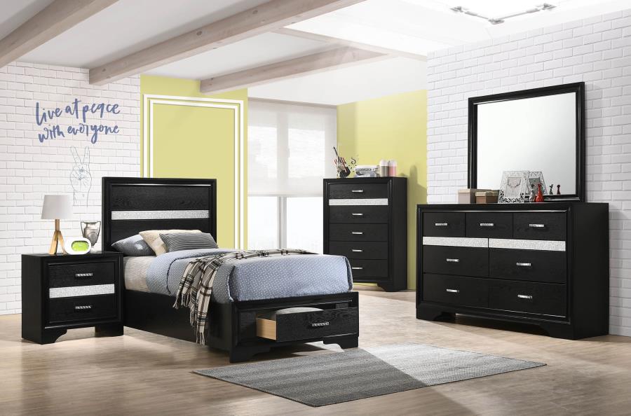 Miranda - Wood Storage Panel Bed - Image 52