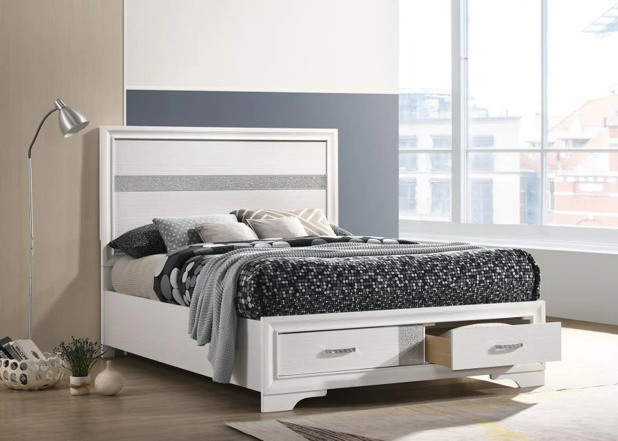 Miranda - Wood Storage Panel Bed - Image 6