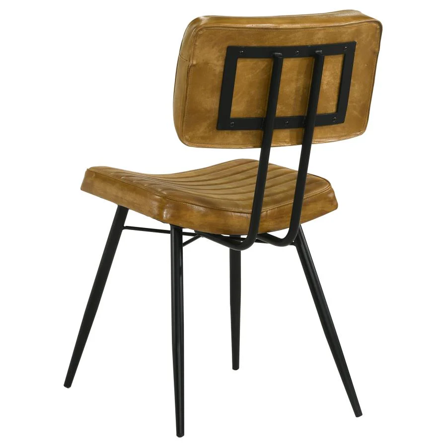 Misty - Leather Upholstered Dining Chair (Set of 2) - Image 14