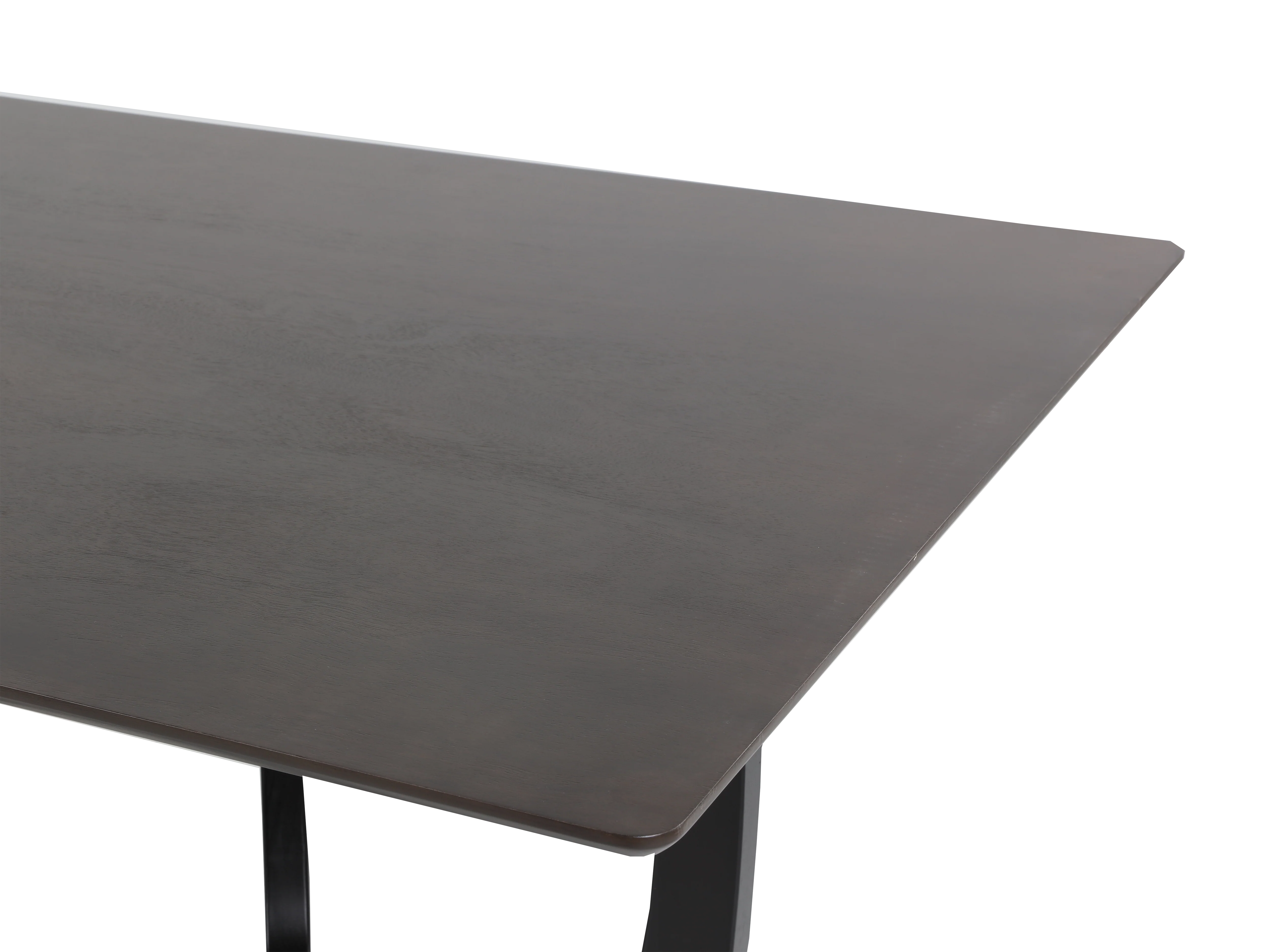 Modern 7-Piece Dining Set with Upholstered Chairs – Grey & Cappuccino - Image 4