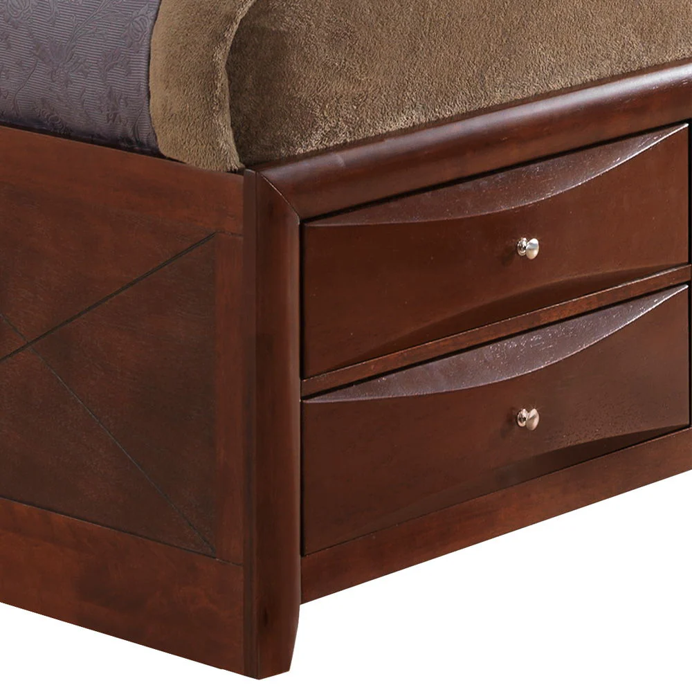 Modern Design Storage Bed With Bookcase Headboard - Image 48