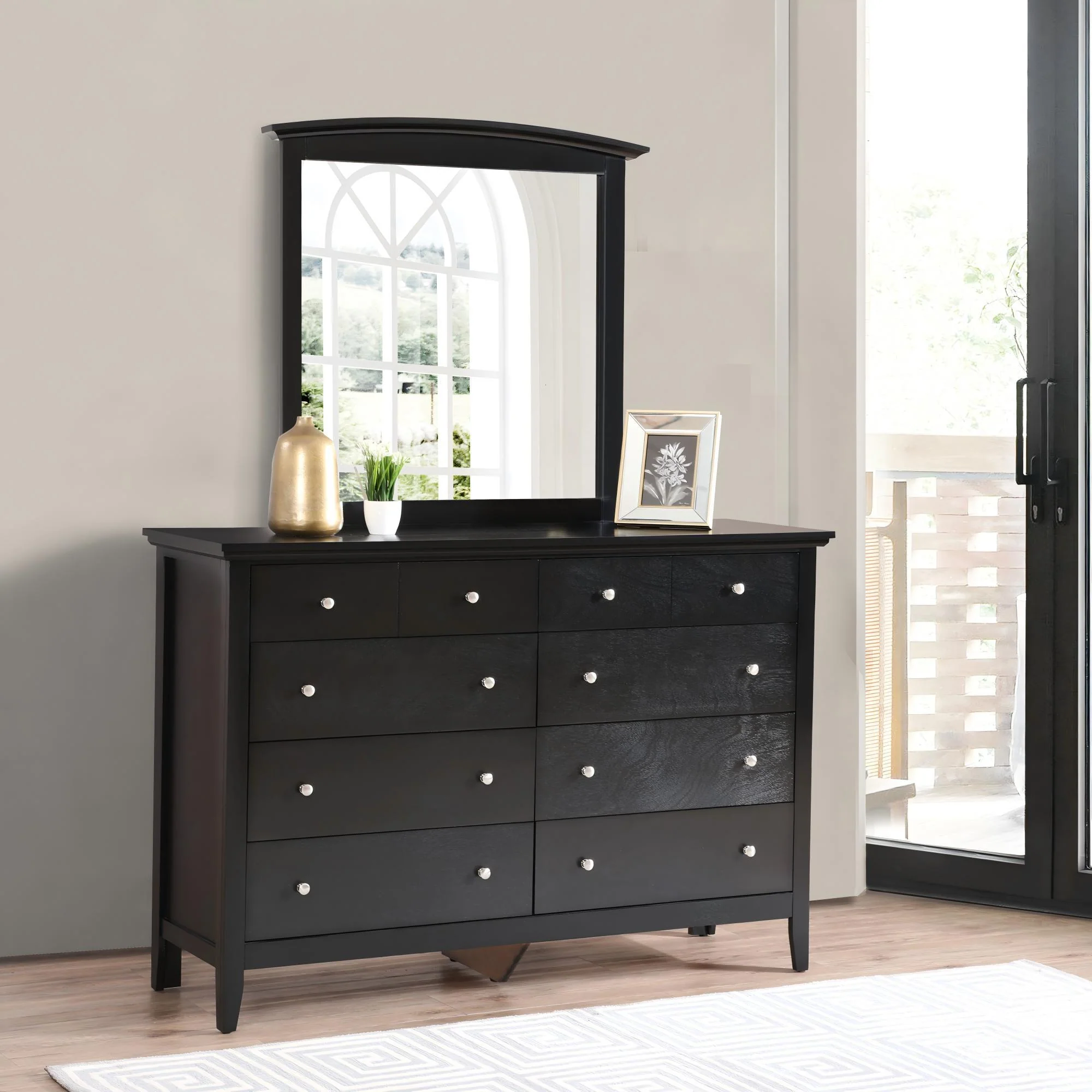 Modern Farmhouse Design Elegant Wall Mirror - Image 10