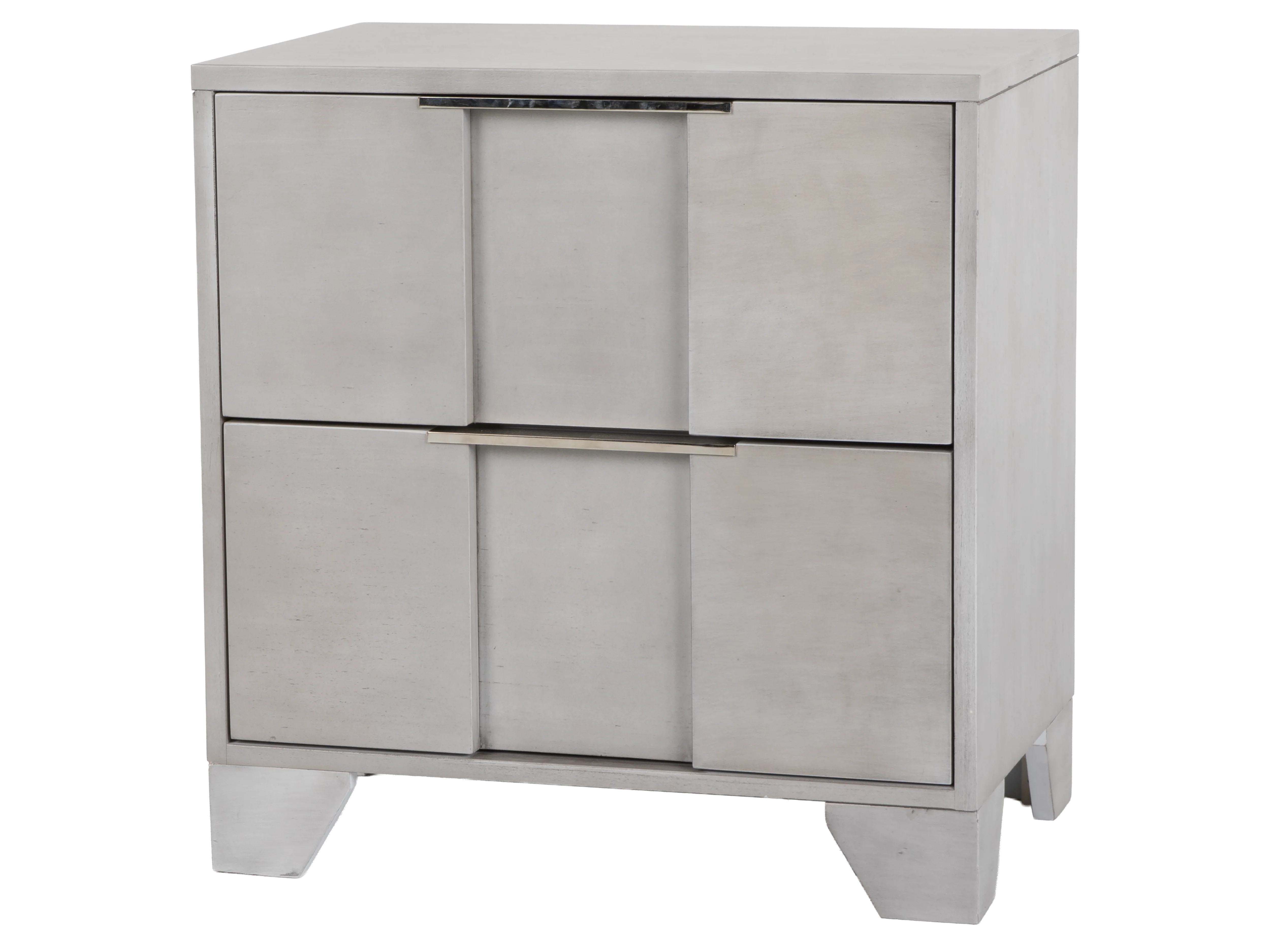 Modern Light Gray 6-Piece Bedroom Set with LED Headboard - Image 11