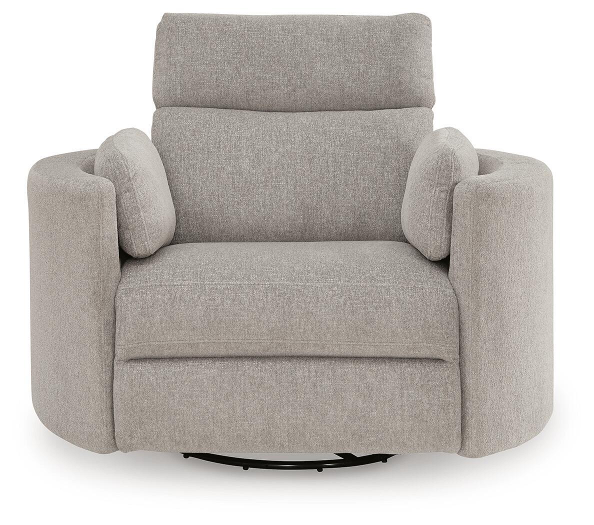 ModMax Luxe - Swivel Glider Power Recliner - Flint - Image 3
