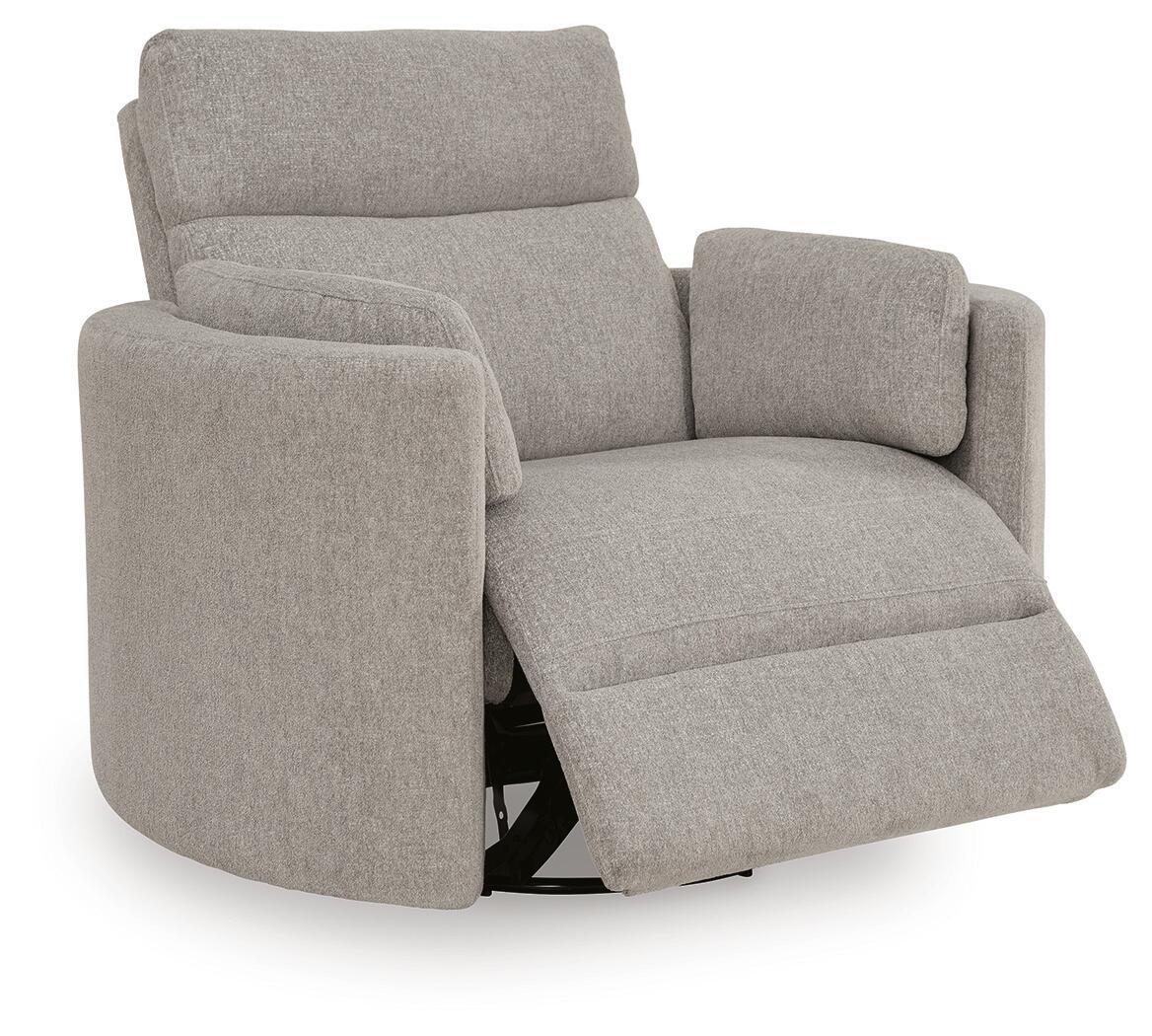 ModMax Luxe - Swivel Glider Power Recliner - Flint - Image 6