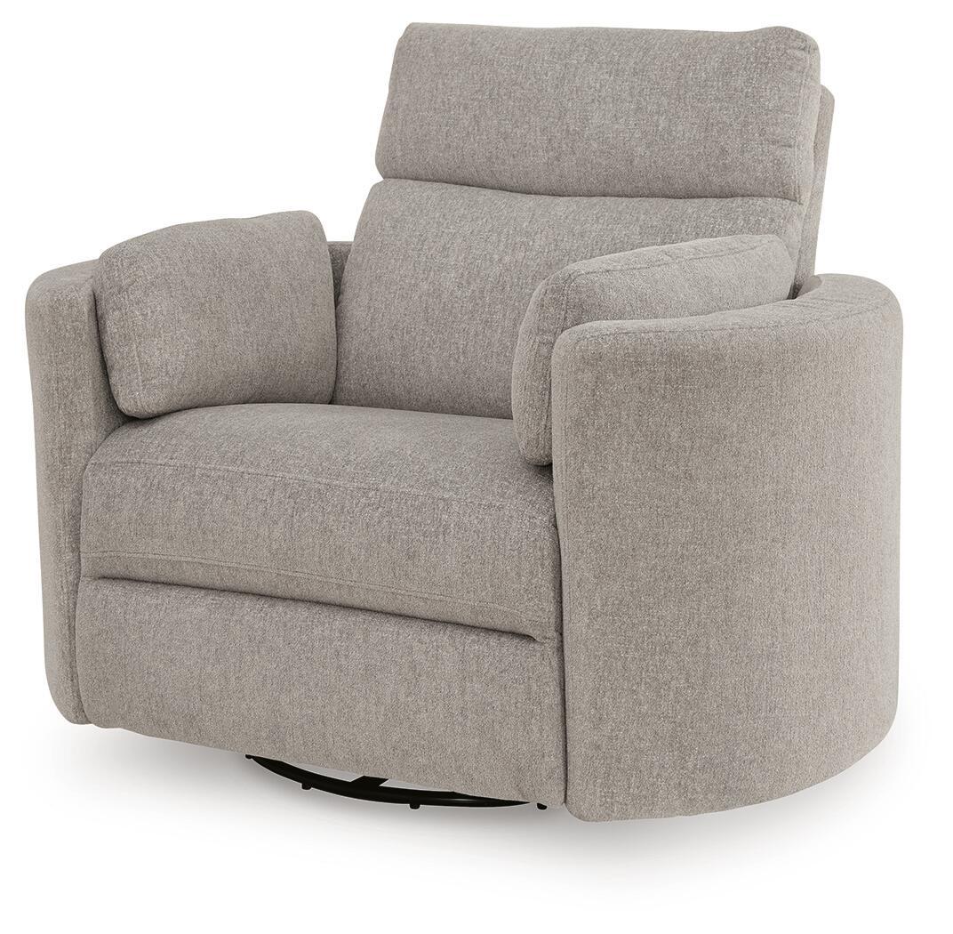 ModMax Luxe - Swivel Glider Power Recliner - Flint - Image 7