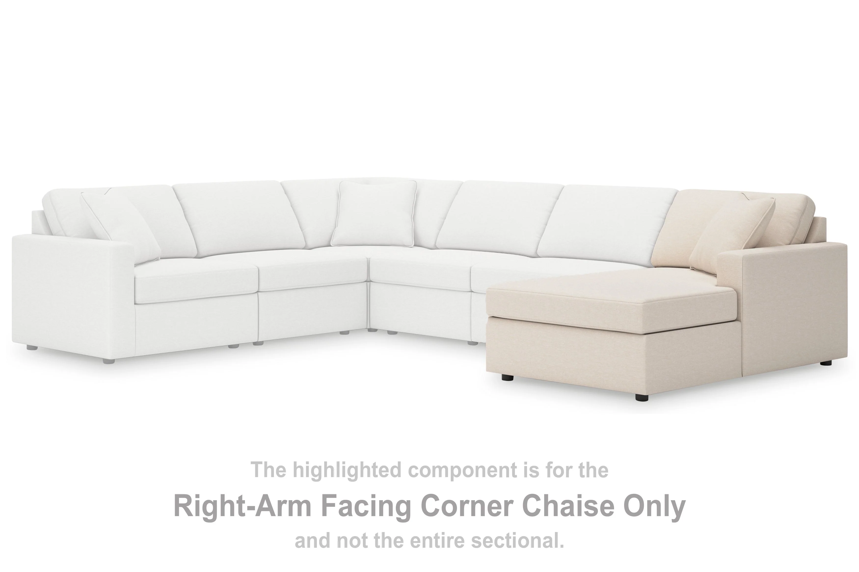 Modmax - Sectional - Oyster - Image 106