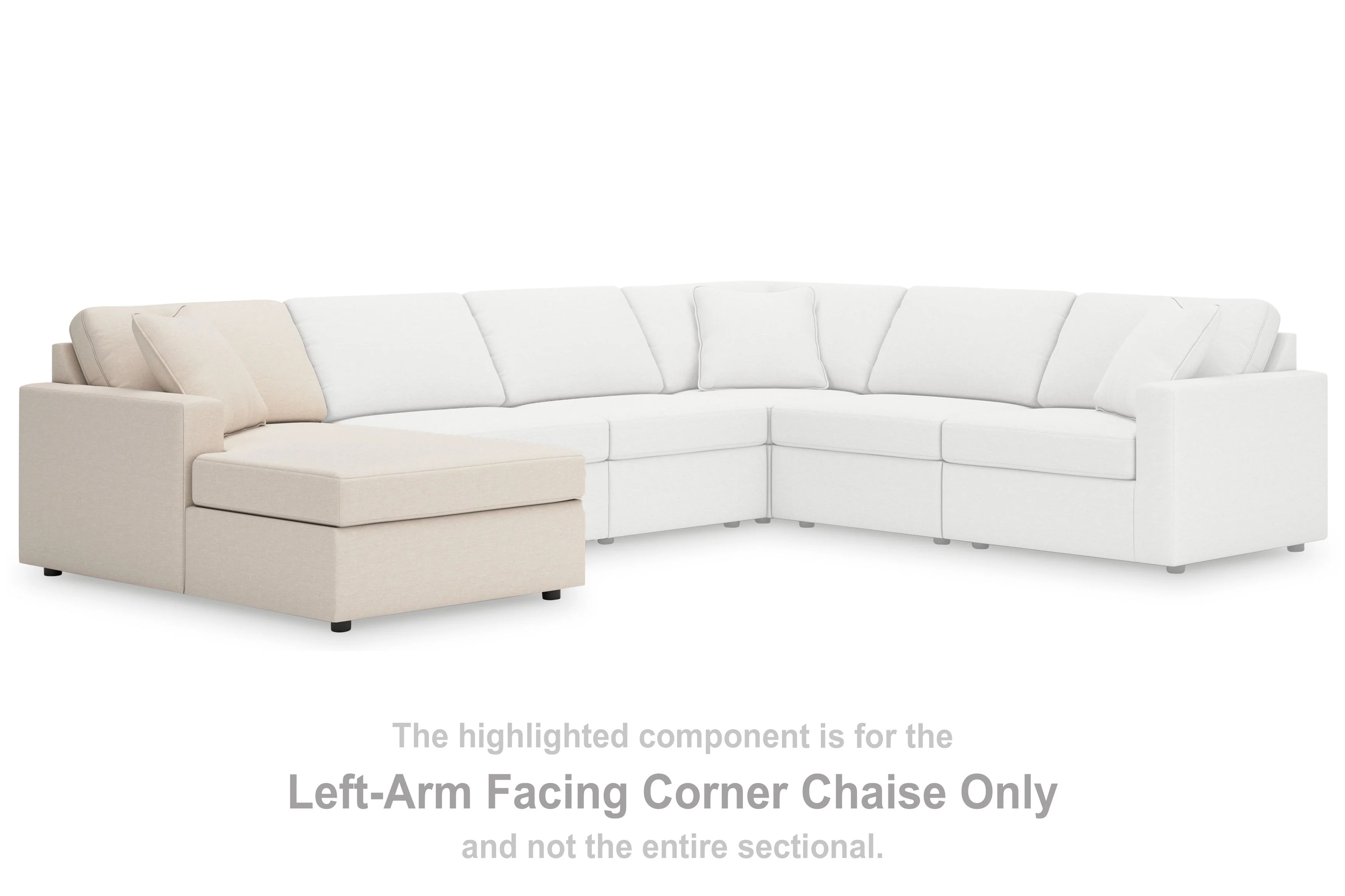 Modmax - Sectional - Oyster - Image 111