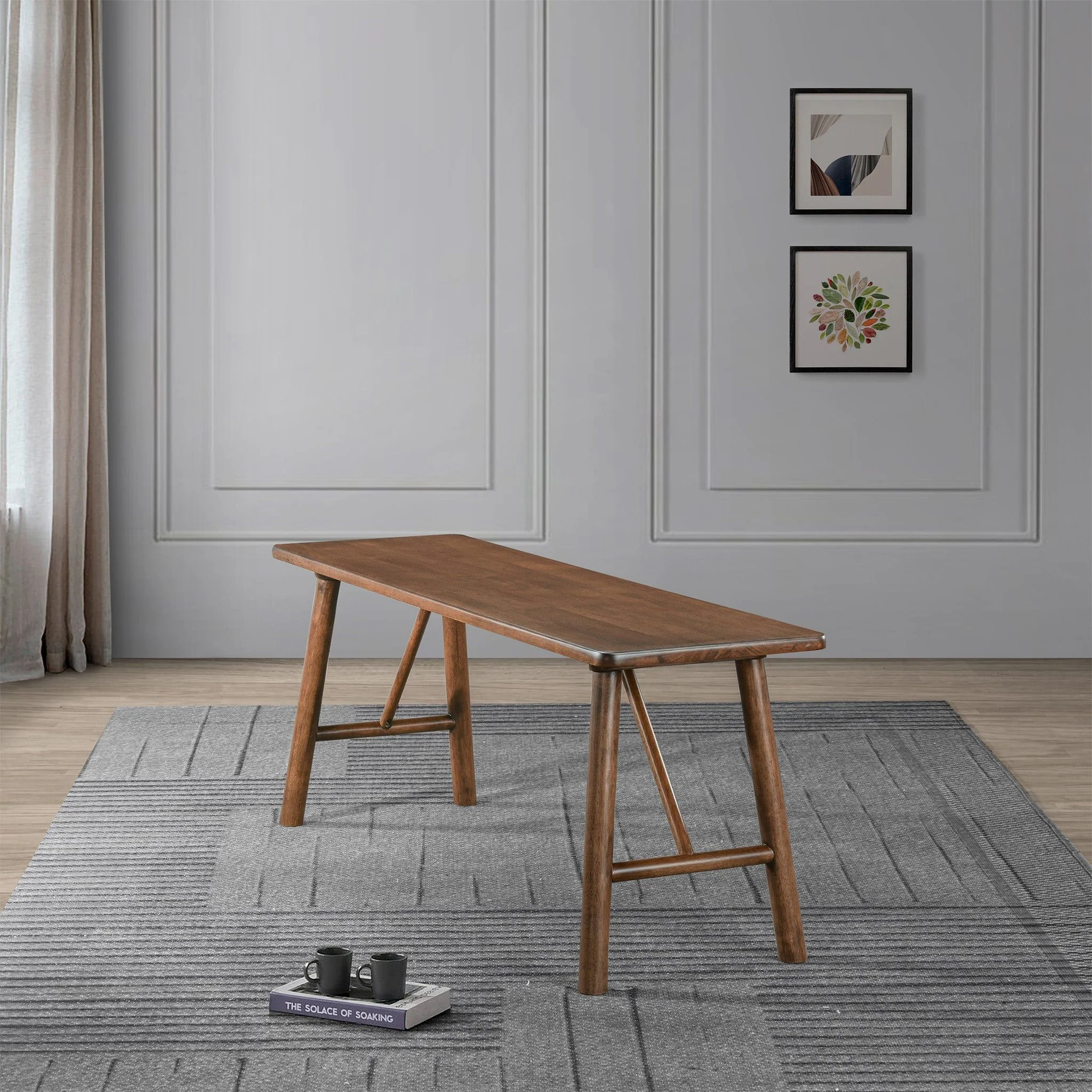 Molly - Bench - Walnut Brown - Image 10