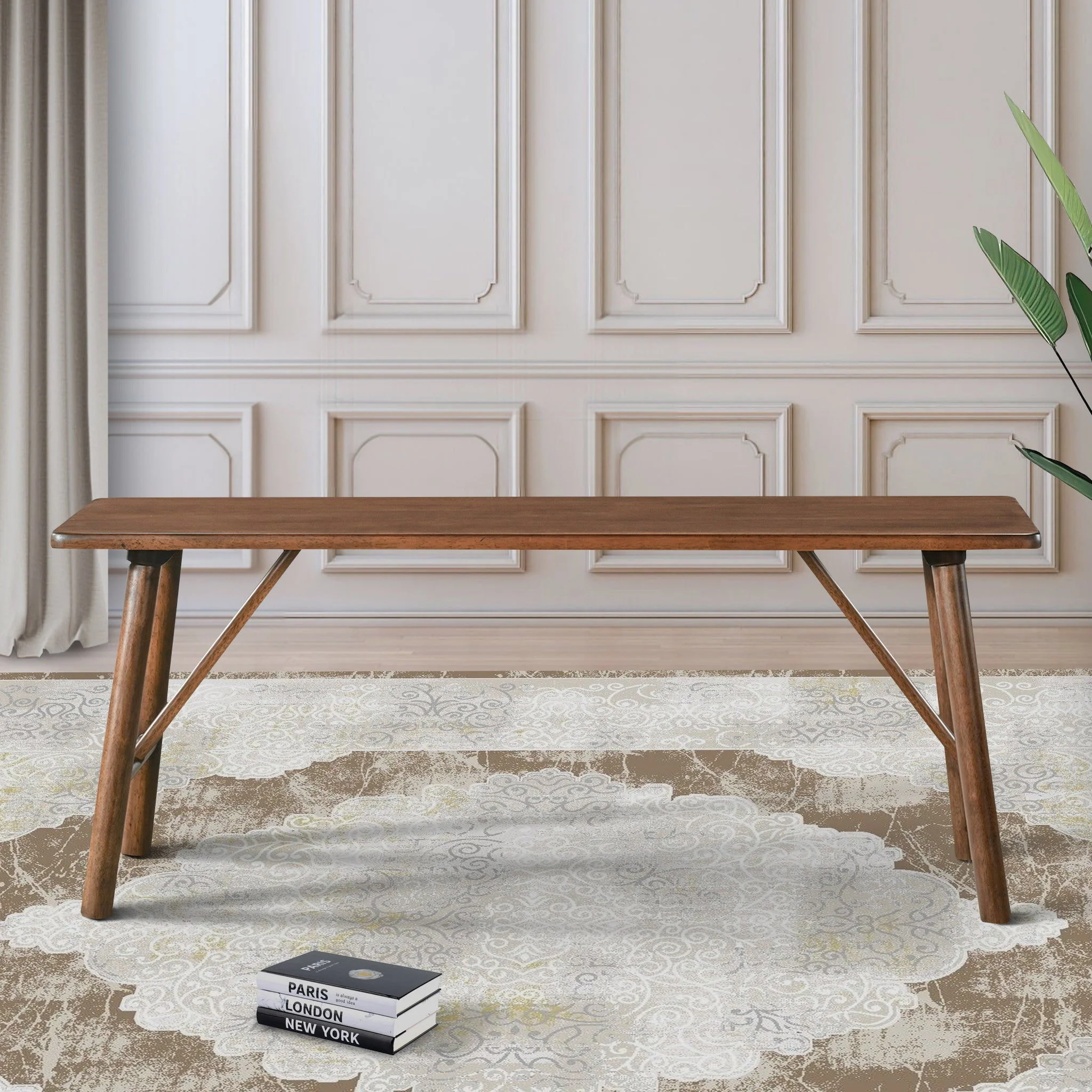 Molly - Bench - Walnut Brown - Image 6