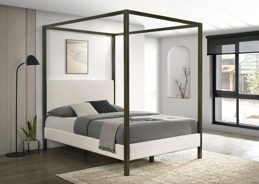 Monroe - Upholstered Canopy Bed - Image 3