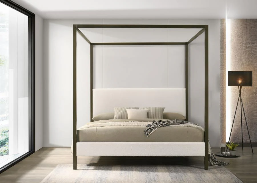 Monroe - Upholstered Canopy Bed - Image 4