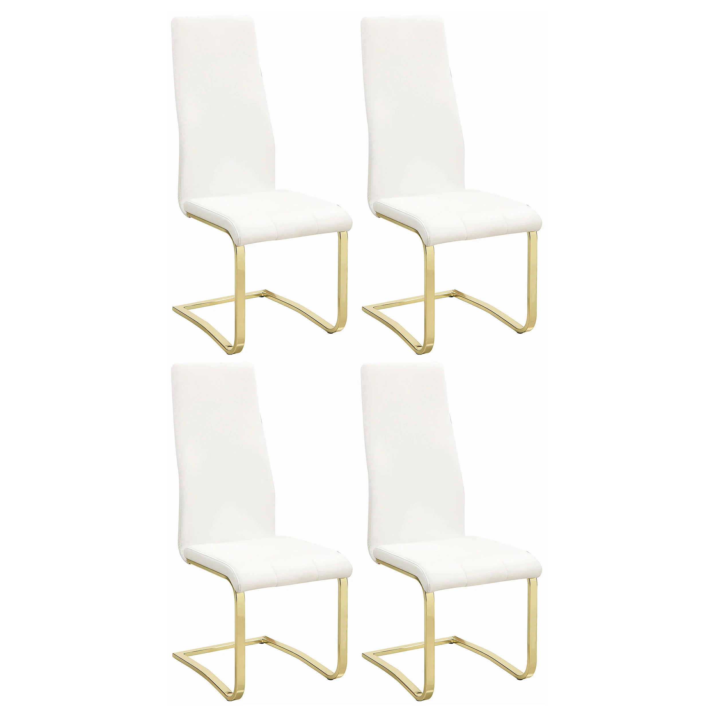Montclair - Upholstered Dining Side Chair (Set of 4) - White - Image 16