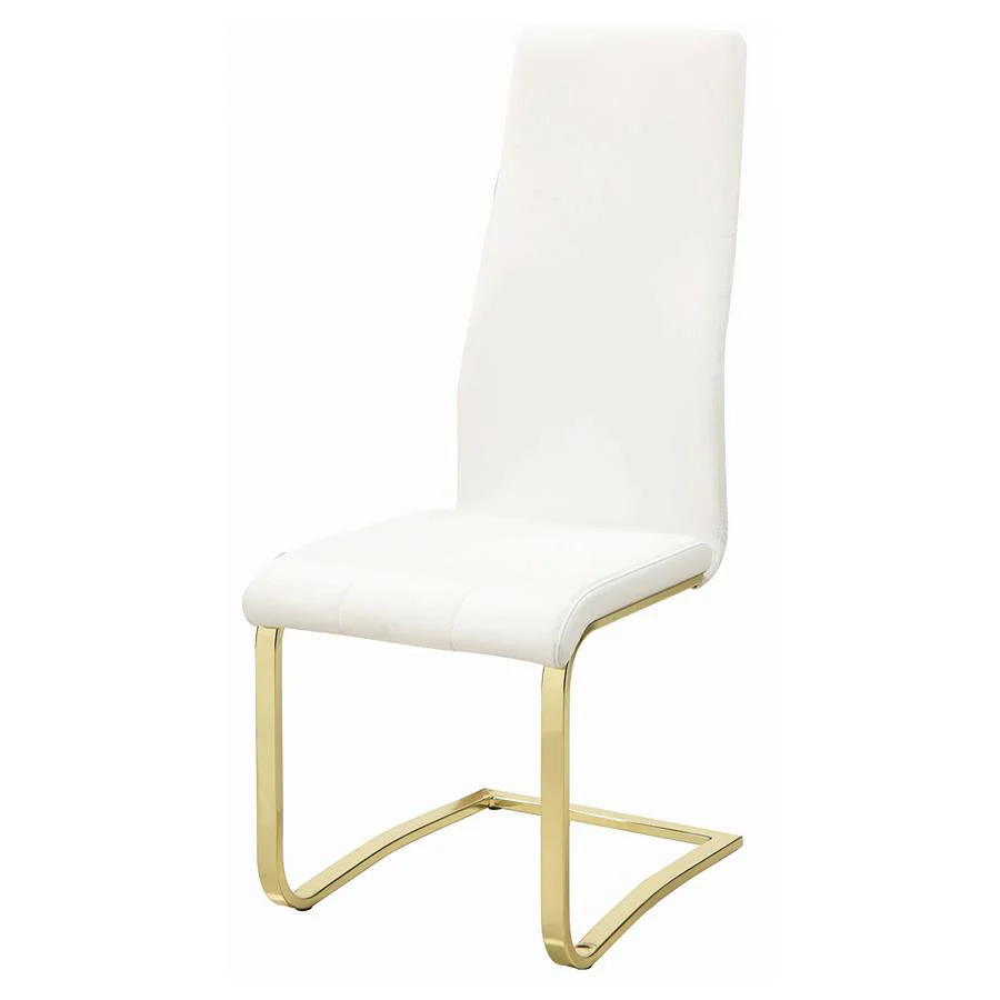 Montclair - Upholstered Dining Side Chair (Set of 4) - White - Image 5