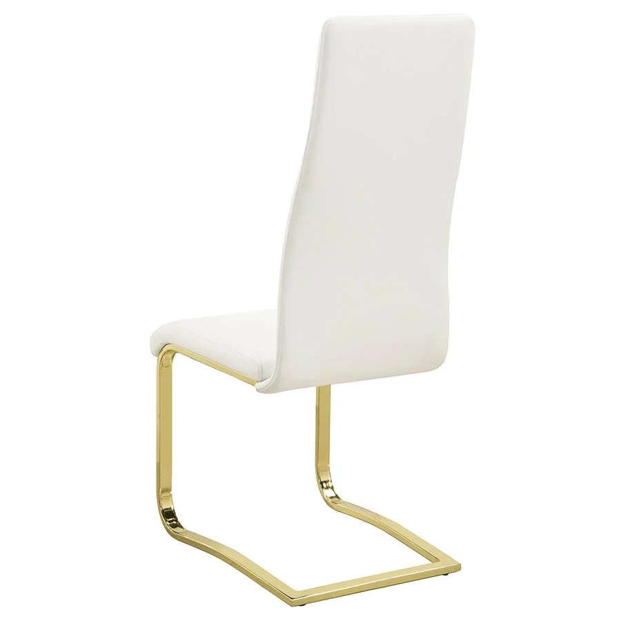 Montclair - Upholstered Dining Side Chair (Set of 4) - White - Image 7