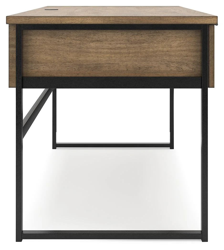 Montia - Home Office Desk - Light Brown - Image 4