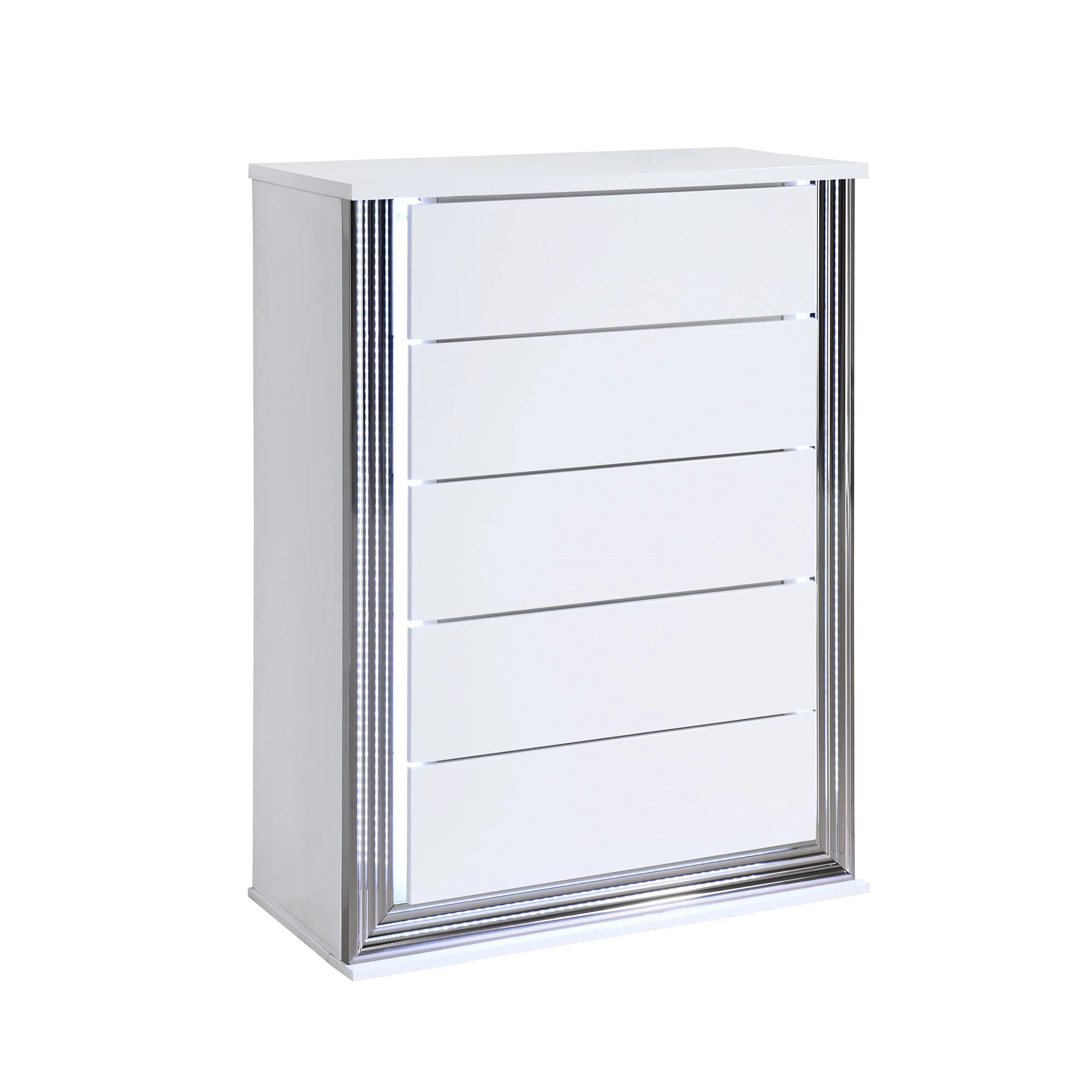 Moon - Smooth Chest With LED - White - Image 2