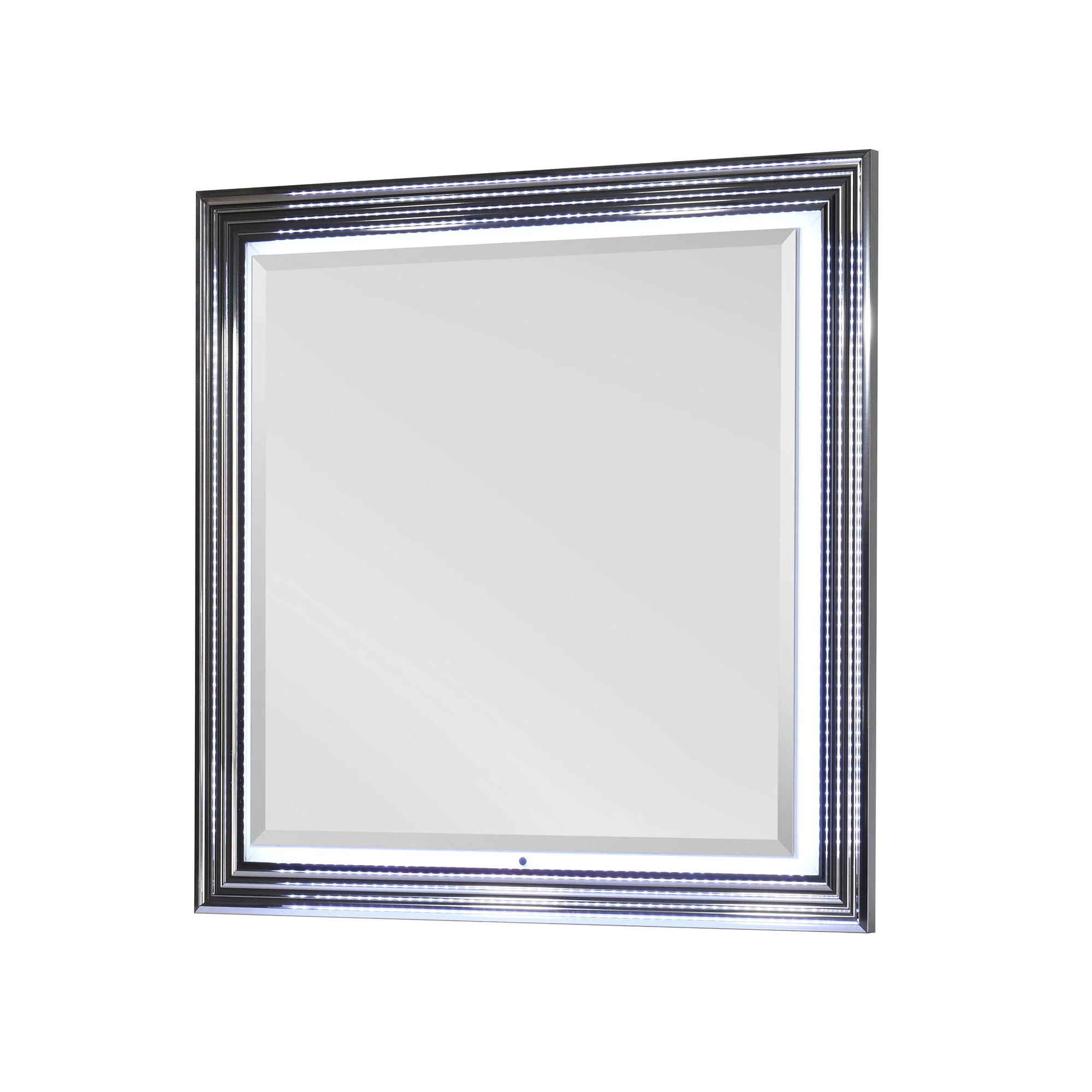 Moon - Smooth Mirror With LED - White - Image 2