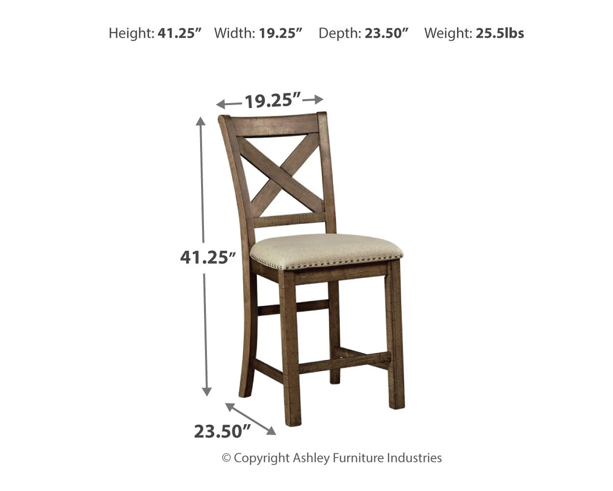 Moriville - Upholstered Barstool (Set of 2) - Beige - Image 11