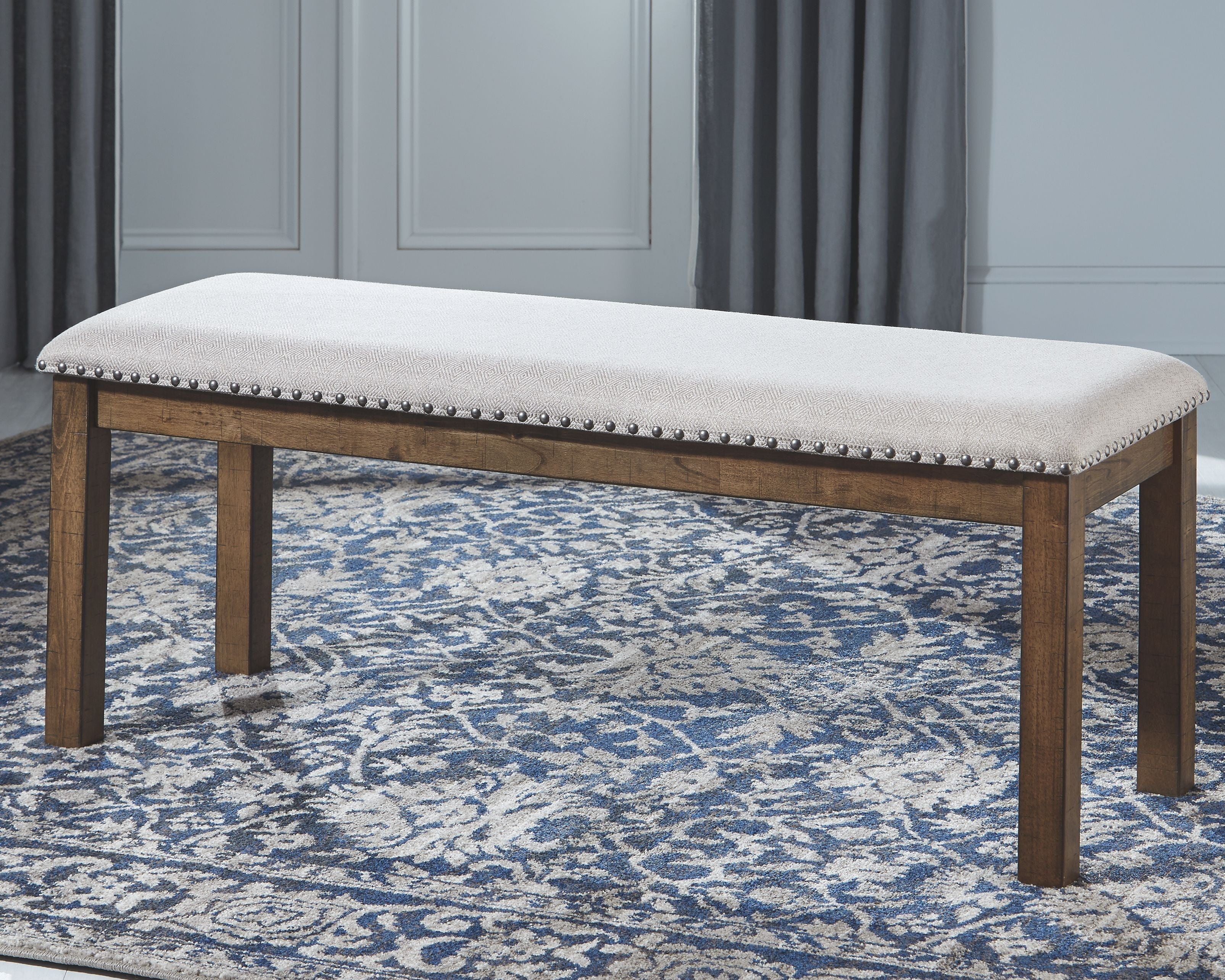 Moriville - Upholstered Bench - Beige - Image 7