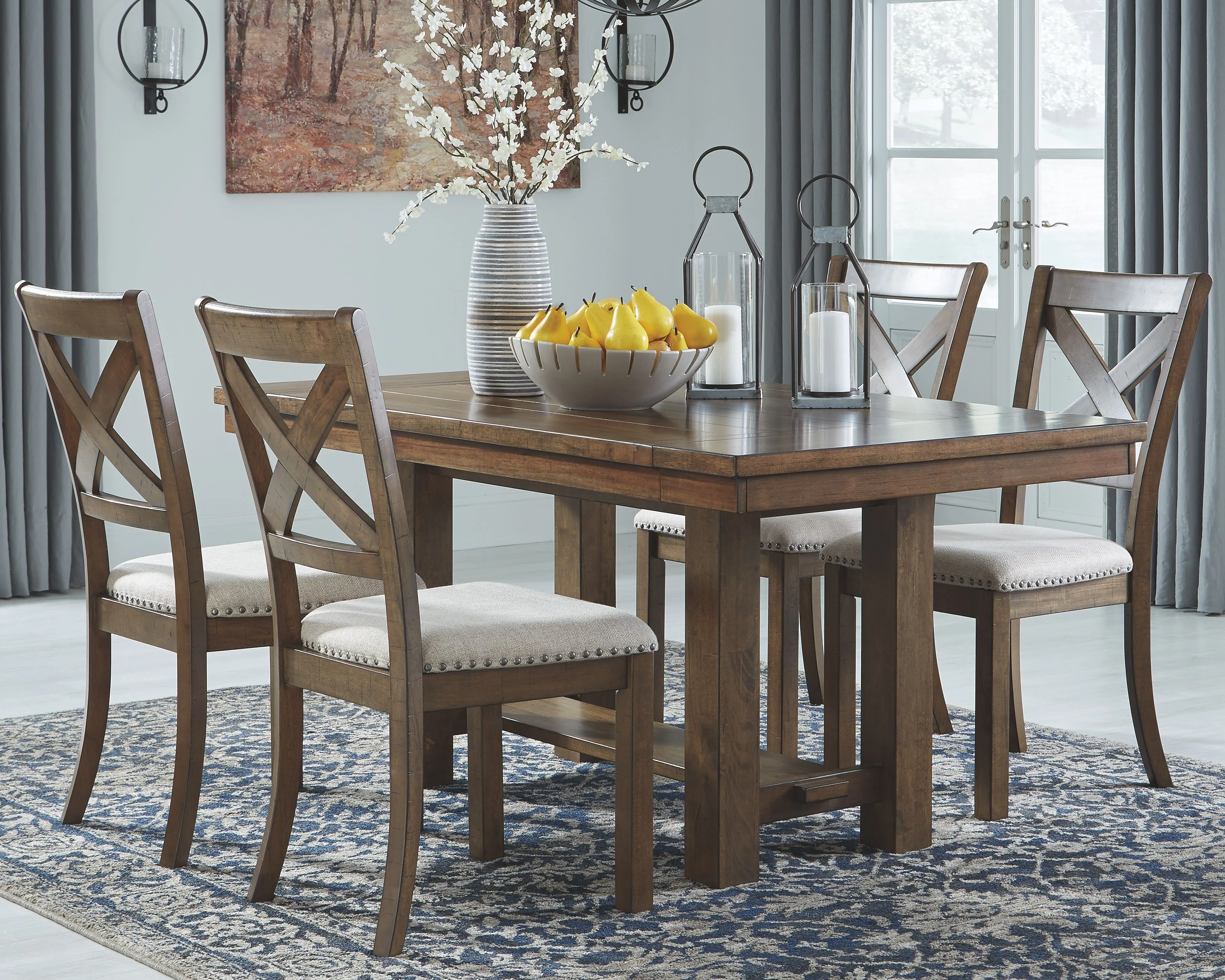 Moriville - Rectangular Dining Room Extension Table - Grayish Brown - Image 3