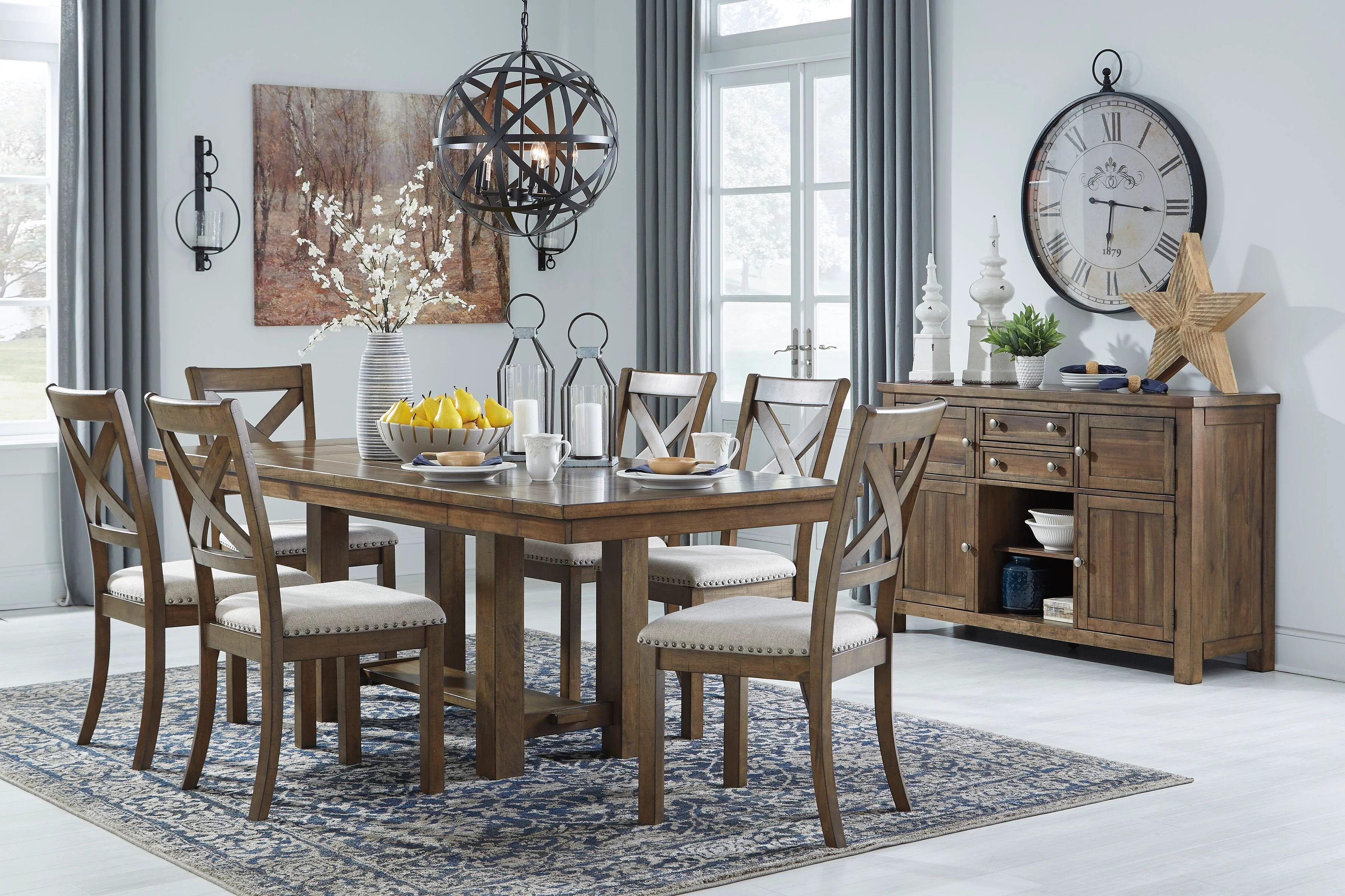 Moriville - Rectangular Dining Table Set - Image 3