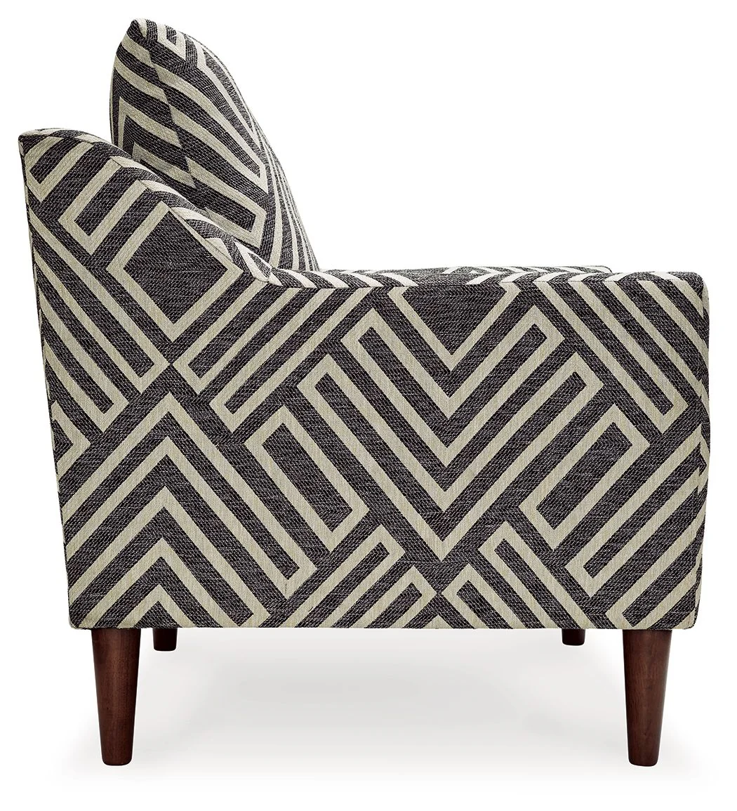 Morrilton Next-Gen Nuvella - Accent Chair - Natural / Charcoal - Image 4
