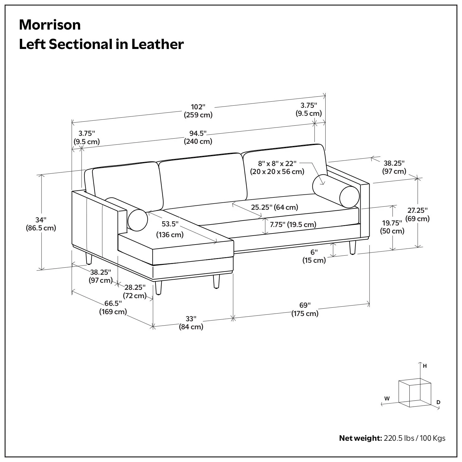 Morrison - Upholstered Sectional Sofa - Image 16