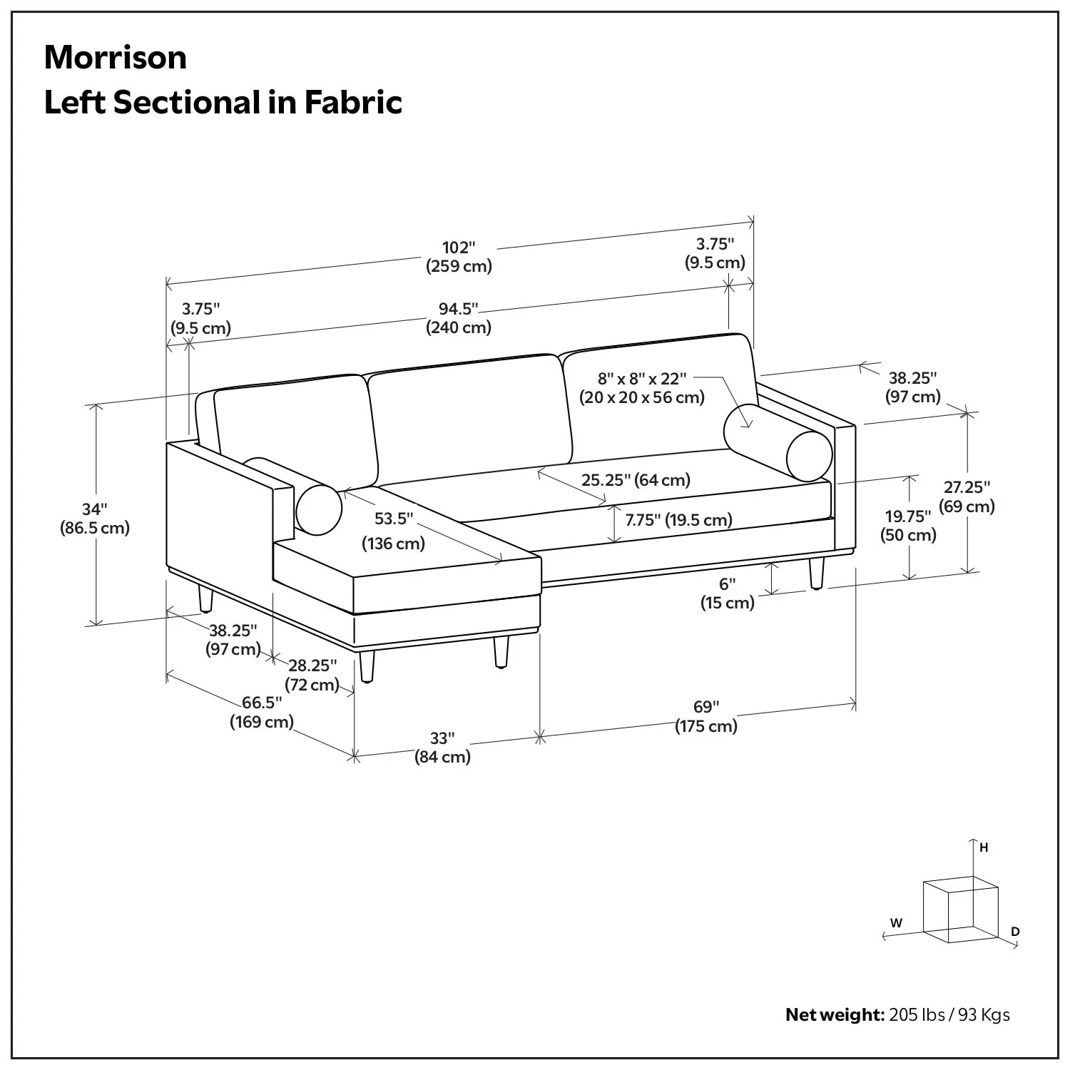 Morrison - Upholstered Sectional Sofa - Image 31