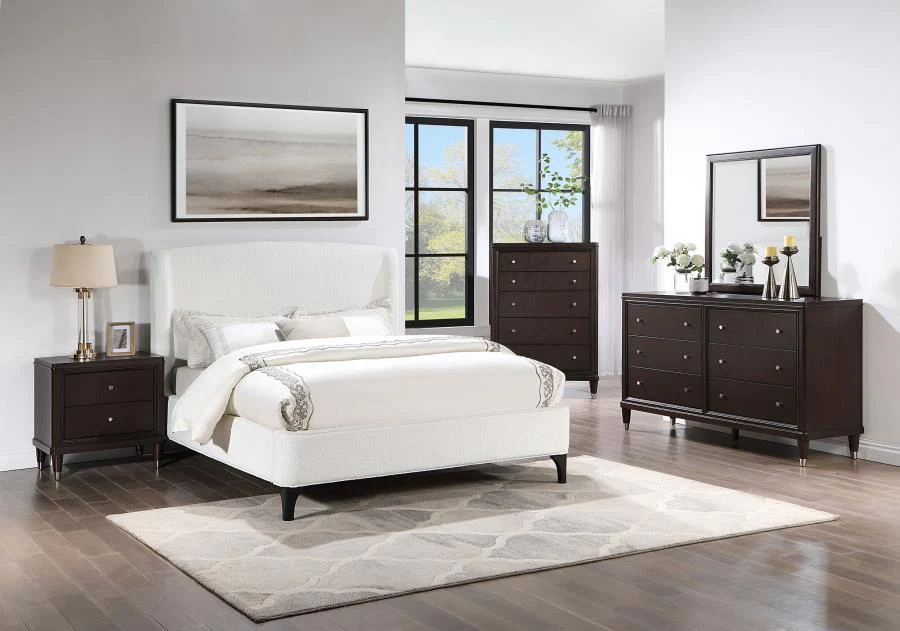Mosby - Upholstered Wingback Bed - Image 27