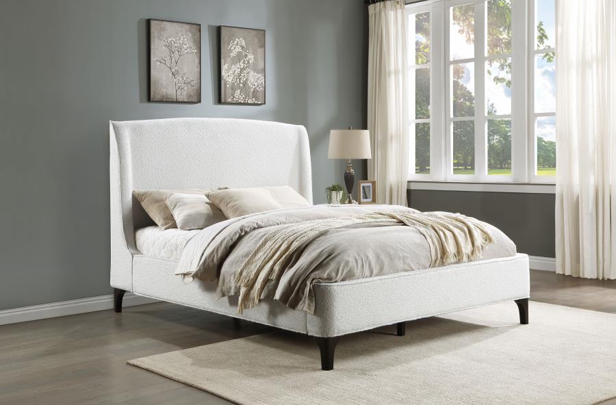 Mosby - Upholstered Wingback Bed - Image 4