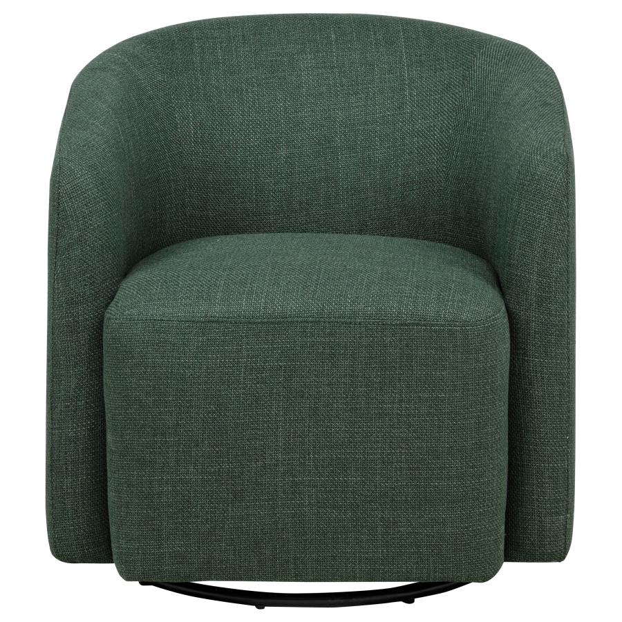 Mossbrook - Fabric Upholstered Swivel Accent Chair - Image 5