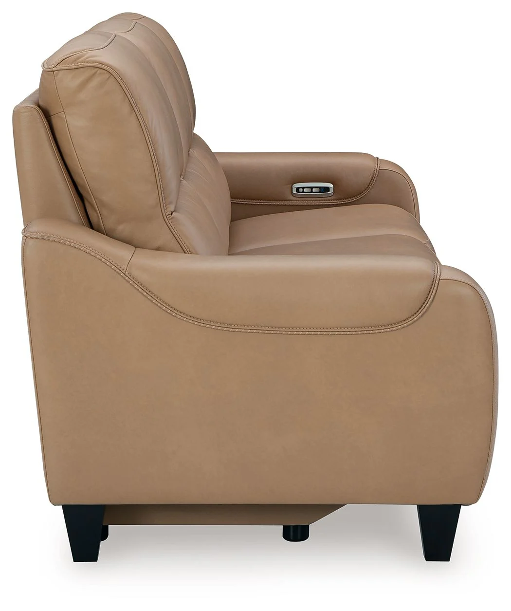Mosswell - Power Reclining Sofa With Adj Headrest - Toffee - Image 5
