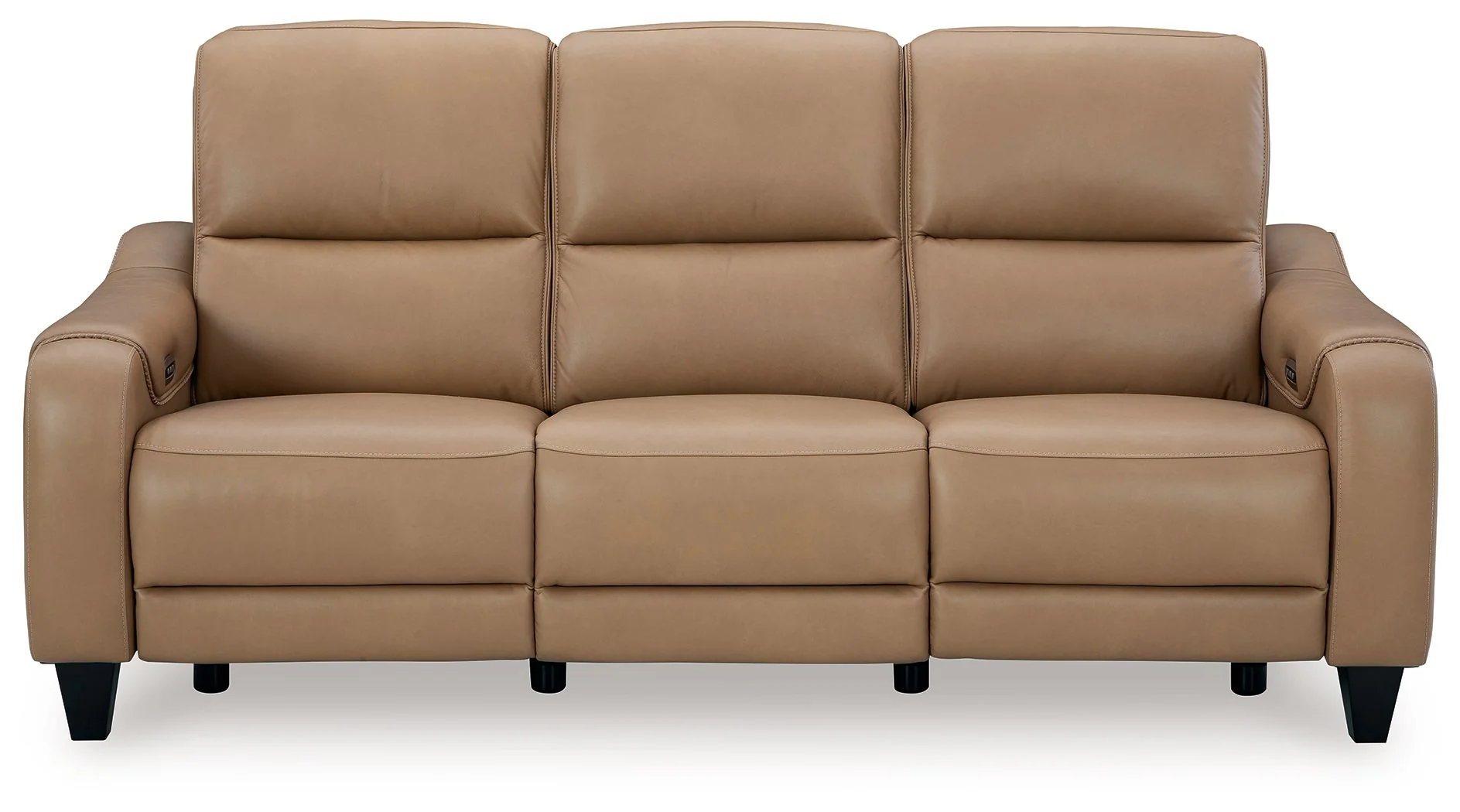 Mosswell - Power Reclining Sofa With Adj Headrest - Toffee - Image 6