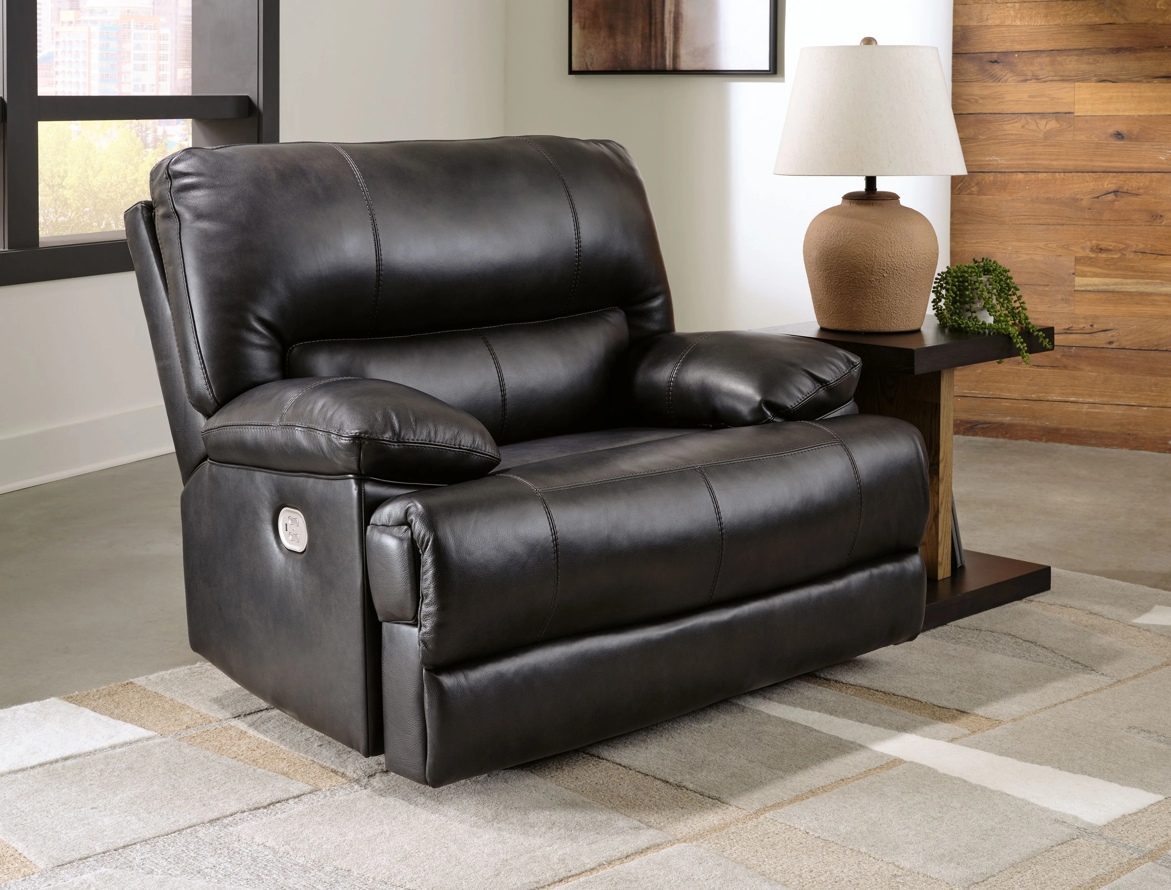 Mountainous - Power Recliner With Adj Headrest - Eclipse - Image 5