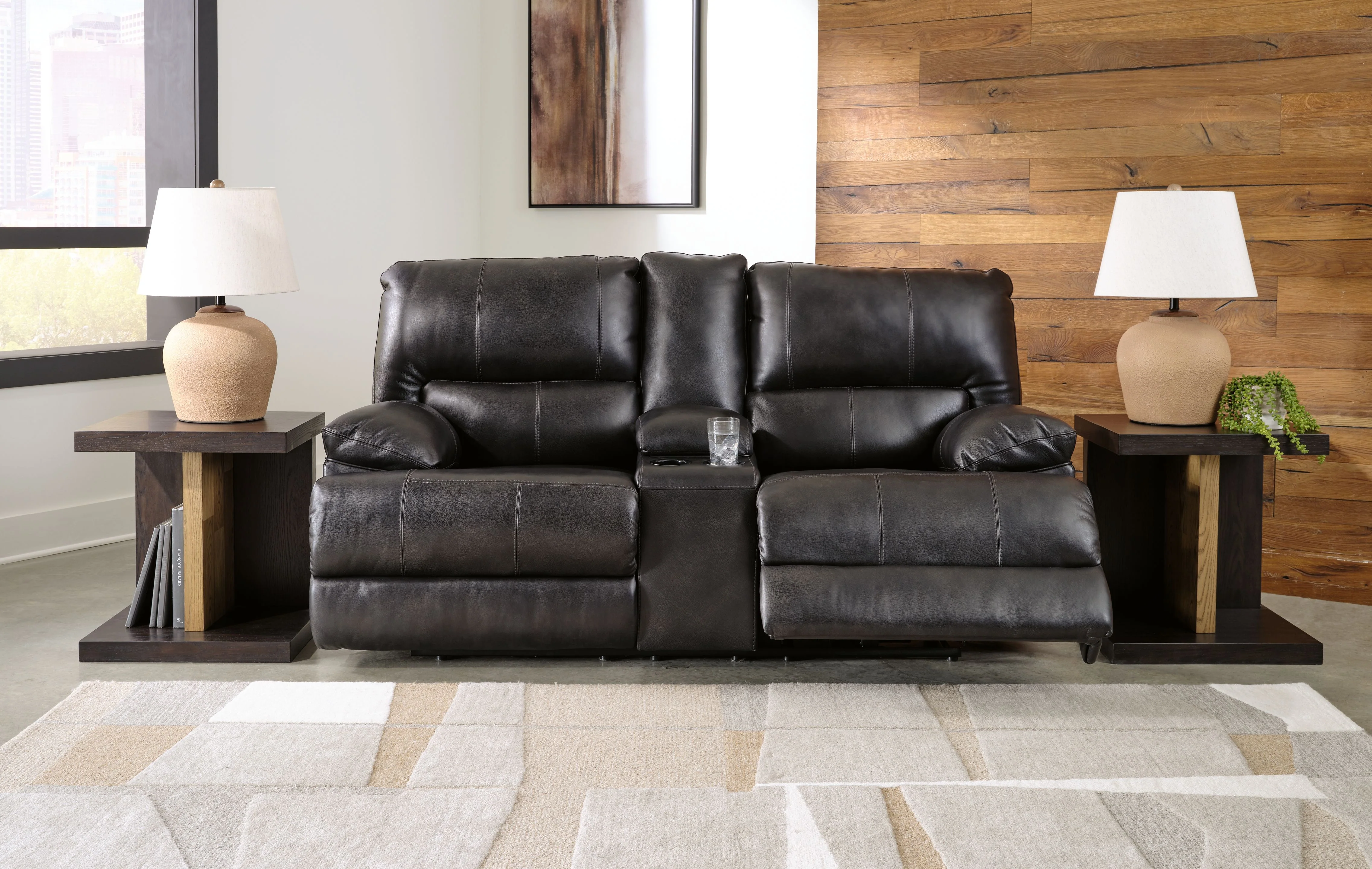 Mountainous - Power Reclining Loveseat With Console /Adj Headrest - Eclipse - Image 10