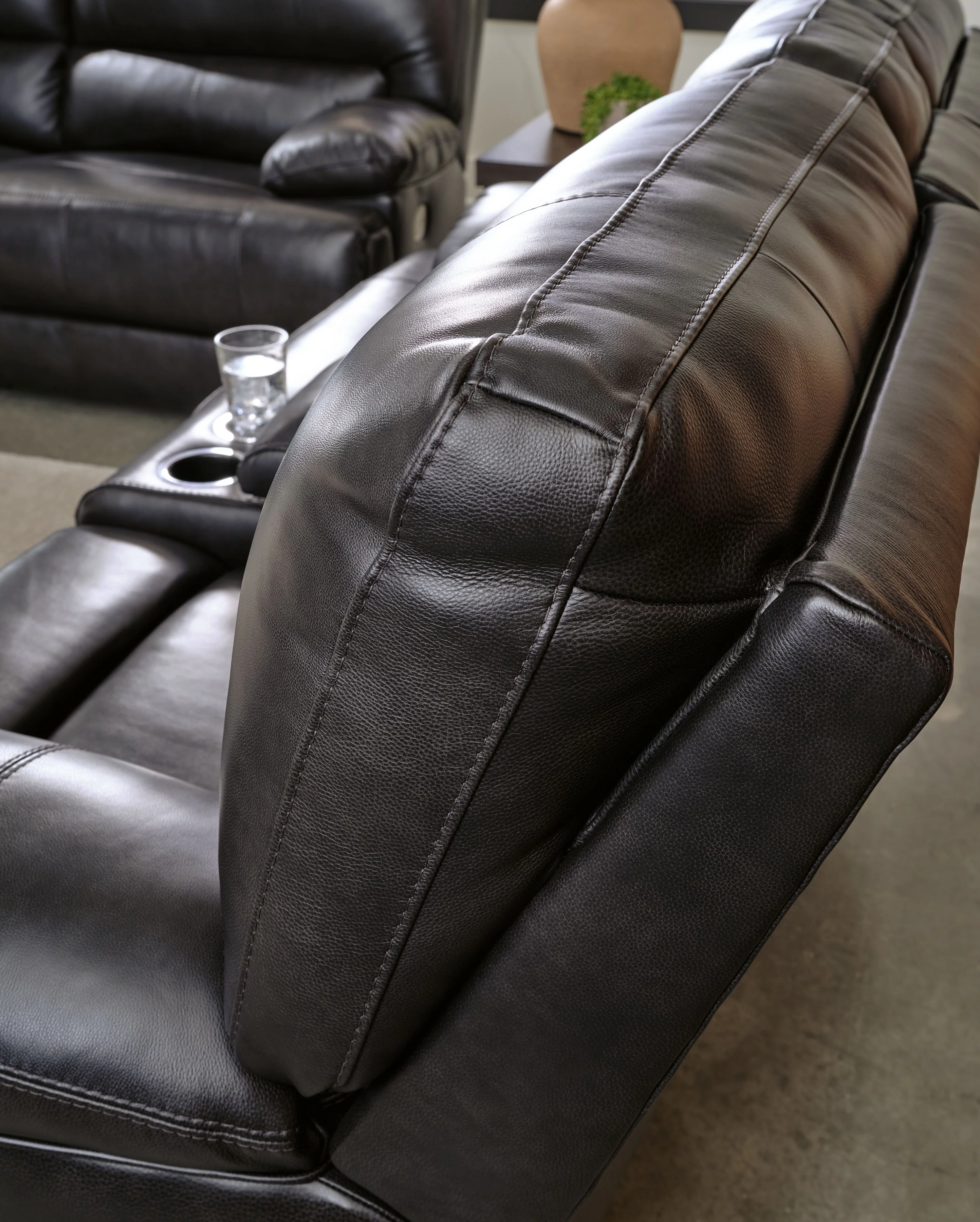 Mountainous - Power Reclining Loveseat With Console /Adj Headrest - Eclipse - Image 9