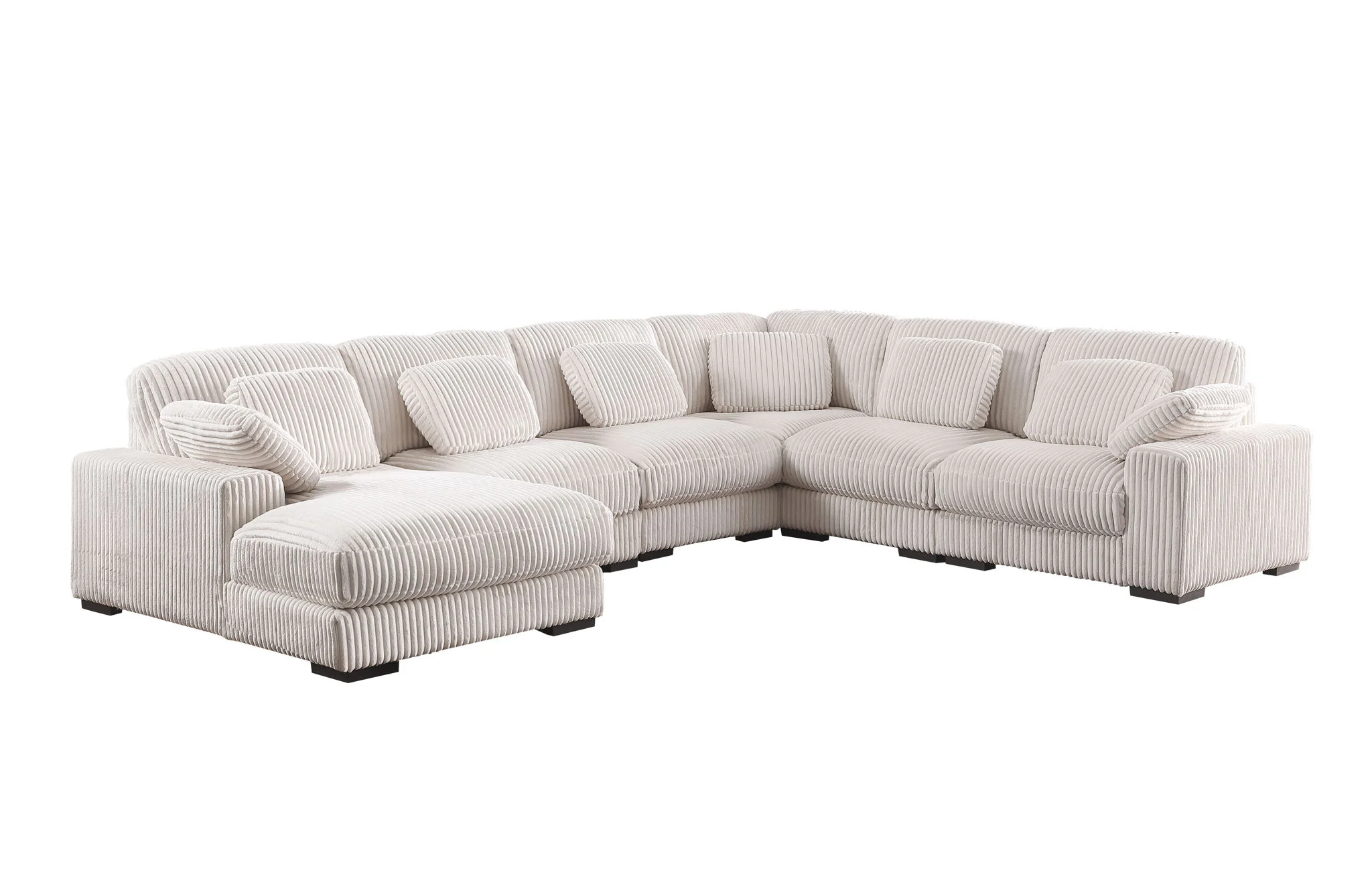Nadine - Modular Corner Sectional Sofa With Left Facing Chaise - Image 3