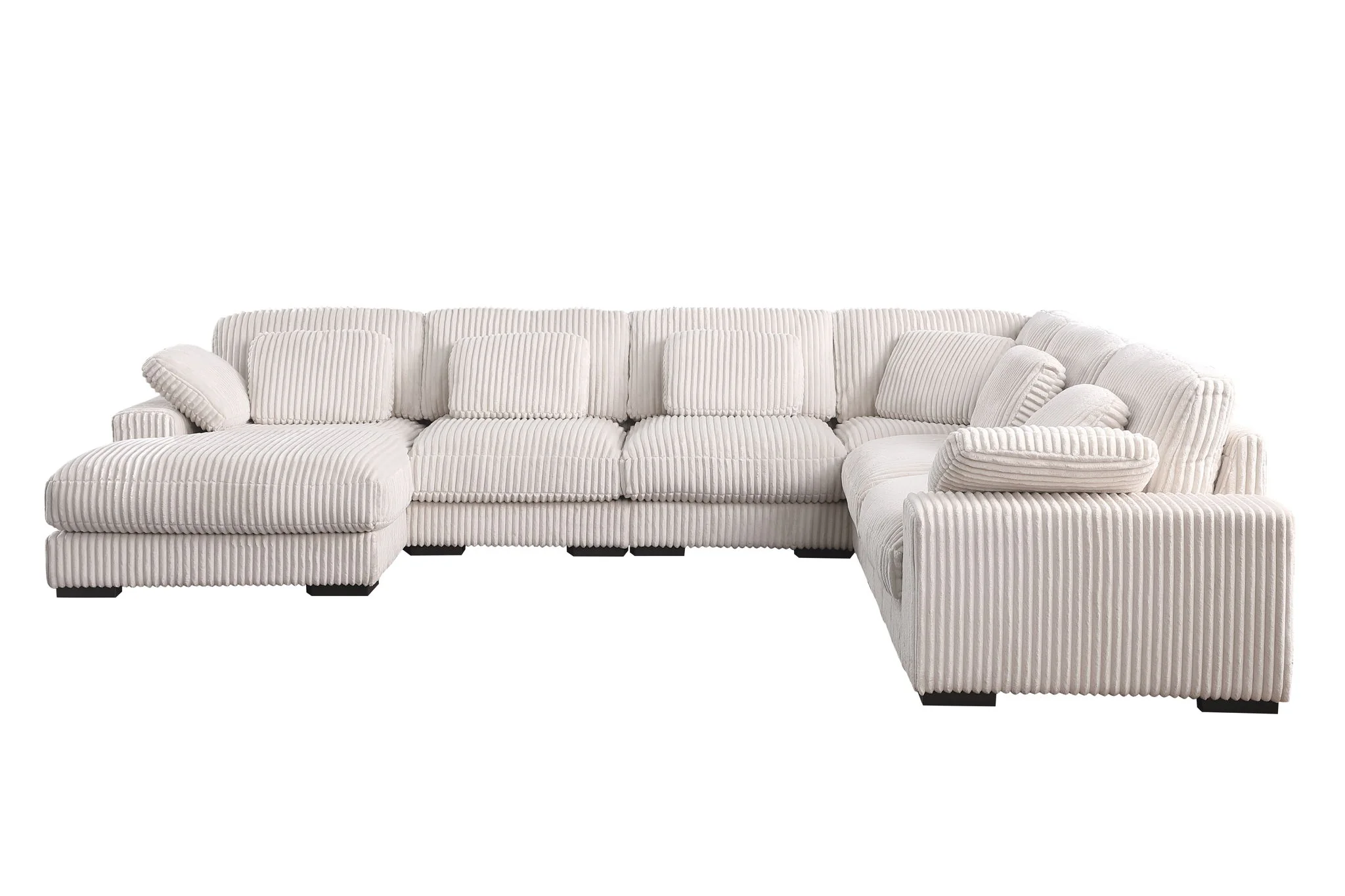 Nadine - Modular Corner Sectional Sofa With Left Facing Chaise - Image 4