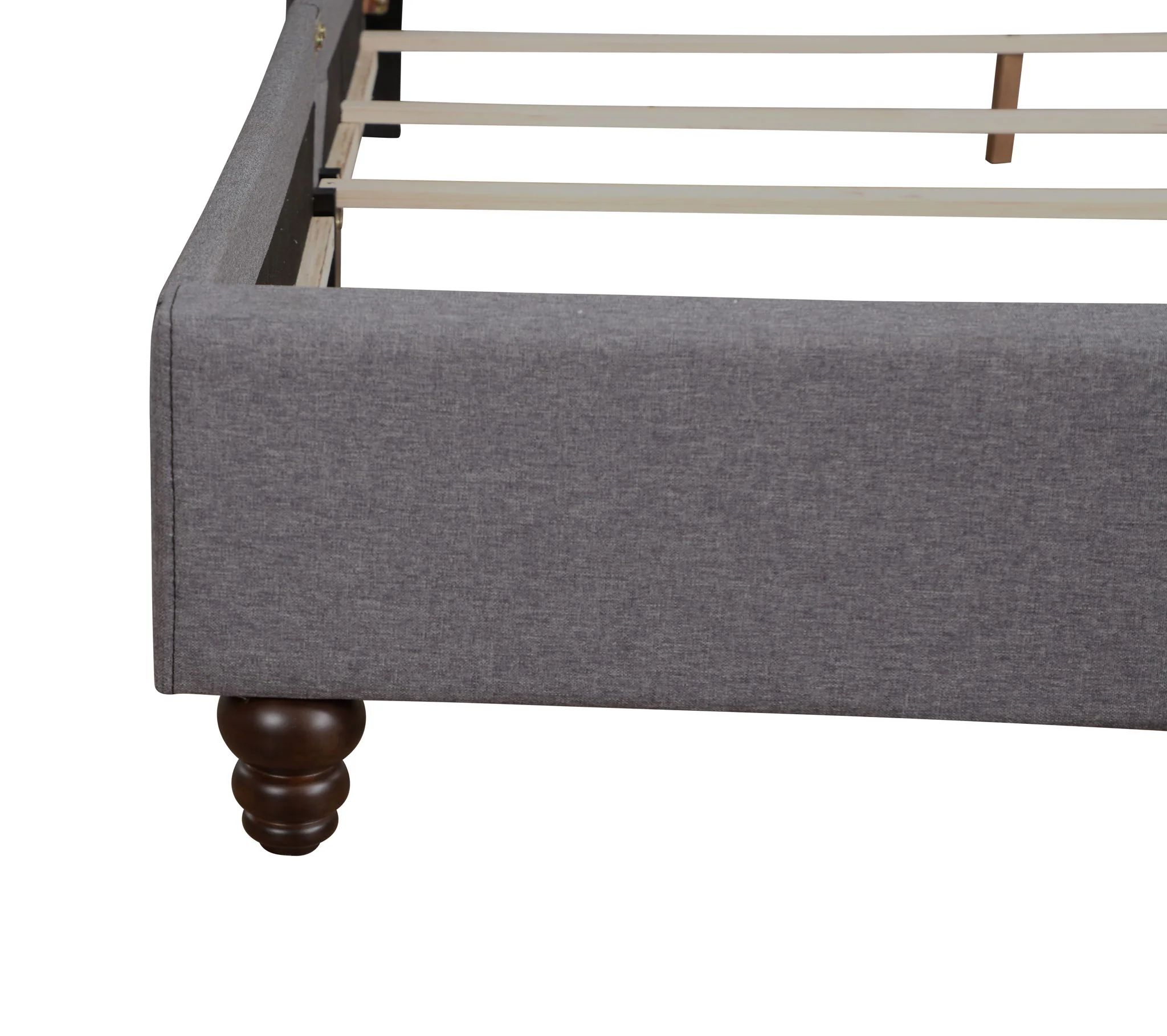 Nailhead Bed Transitional Vibrant - Image 16
