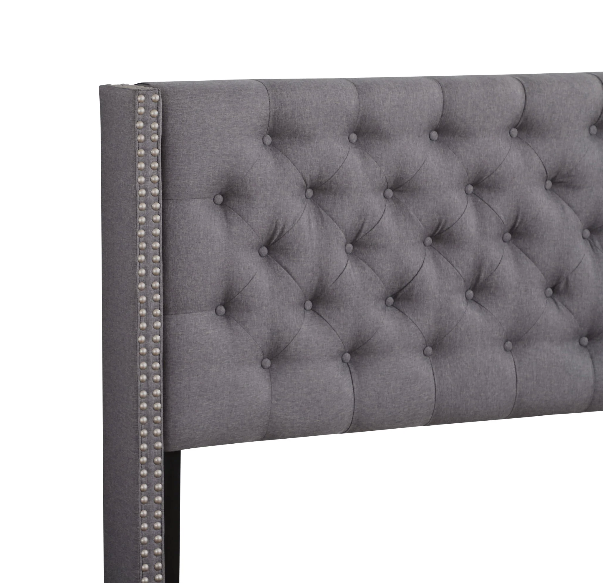 Nailhead Bed Transitional Vibrant - Image 18