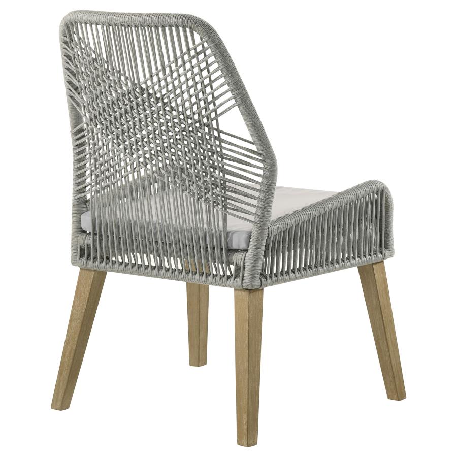 Nakia Woven Rope Dining Side Chairs (Set of 2) - Image 13