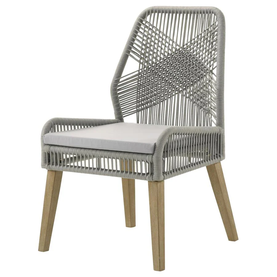 Nakia Woven Rope Dining Side Chairs (Set of 2) - Image 7