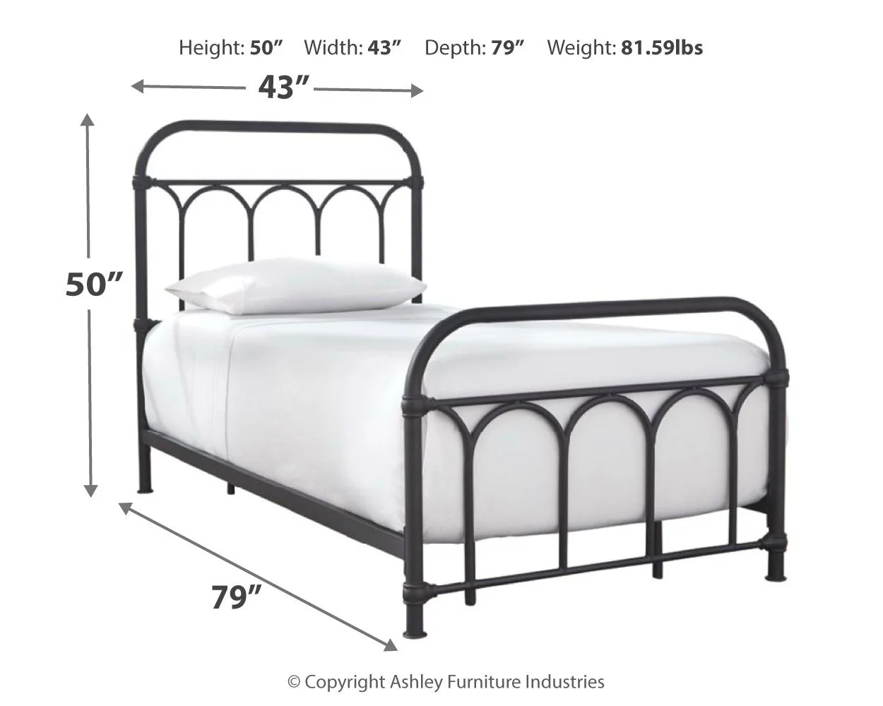 Nashburg - Arch Bed - Image 3