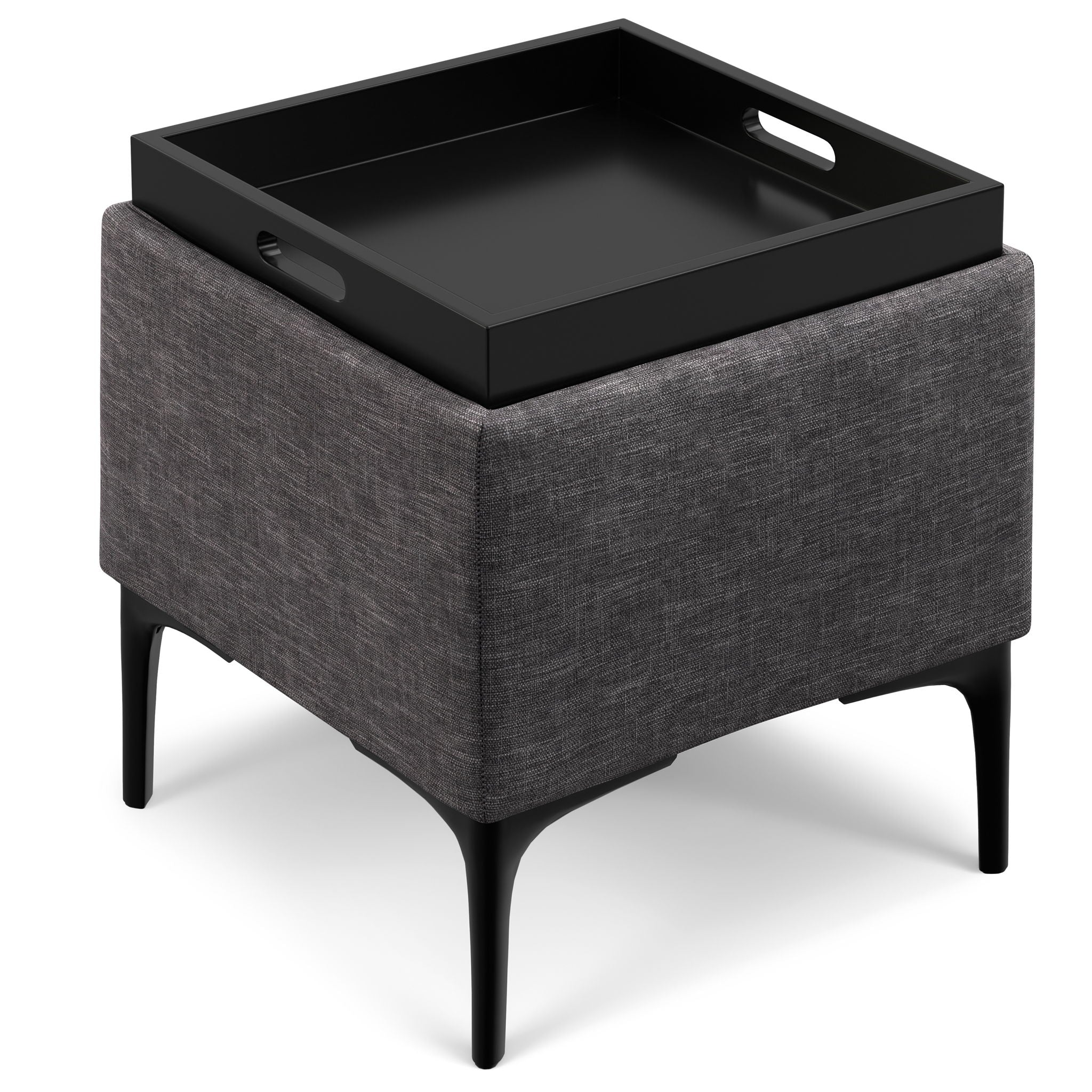 Natasha - Multifunctional Storage Ottoman With Tray - Image 11