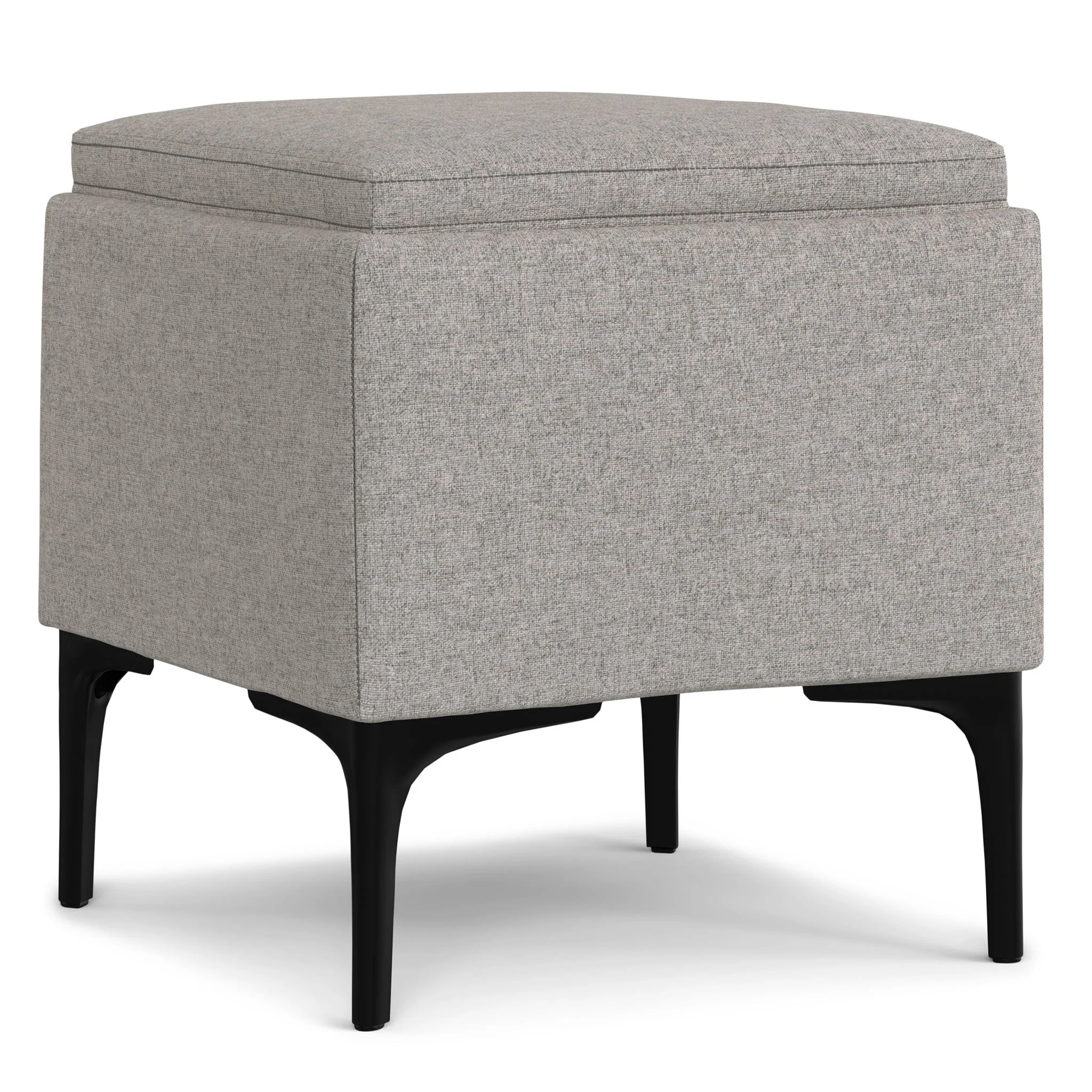 Natasha - Multifunctional Storage Ottoman With Tray - Image 3